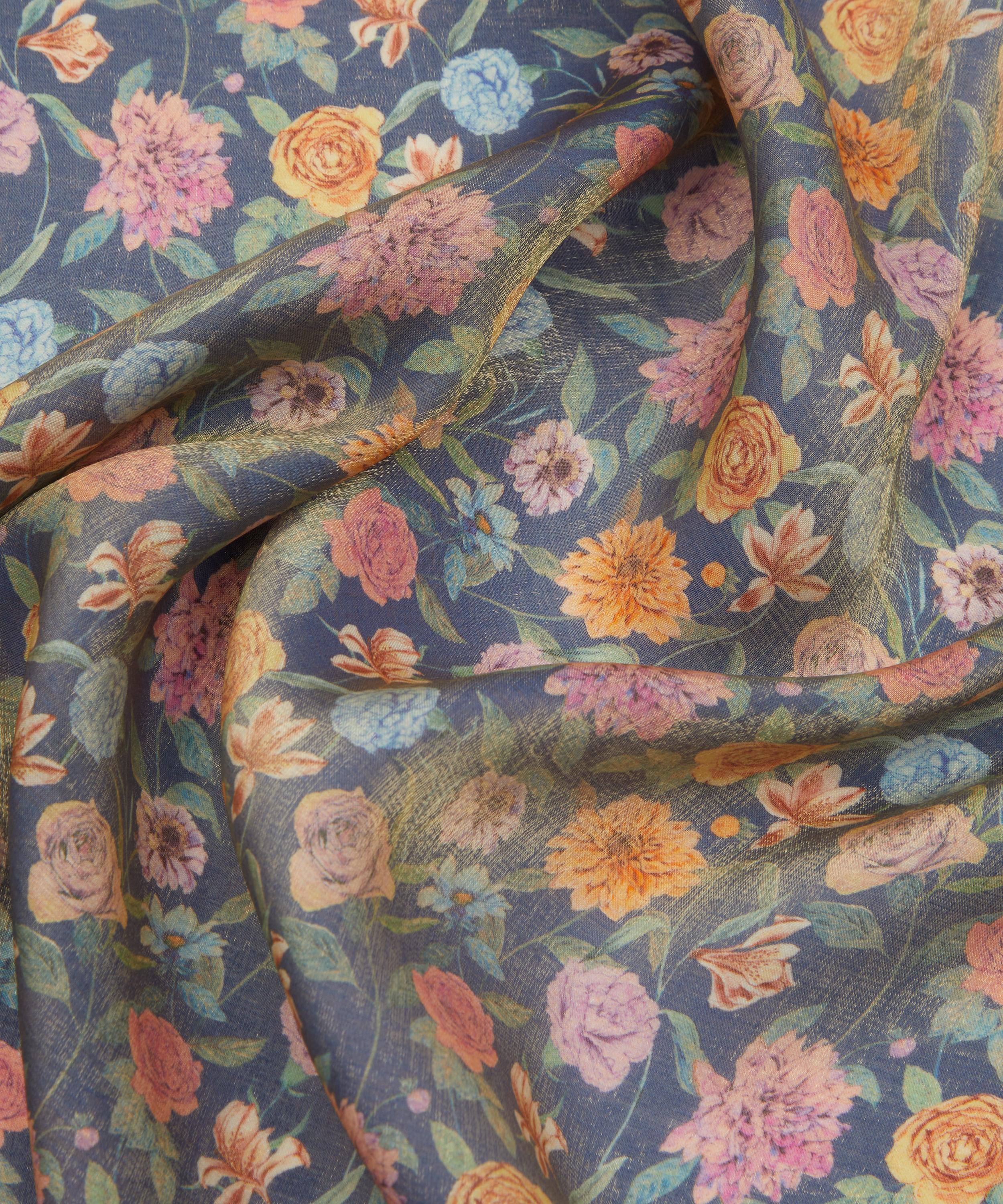 Liberty Fabrics - Gouache Garden Leamington Viscose Lurex image number 3