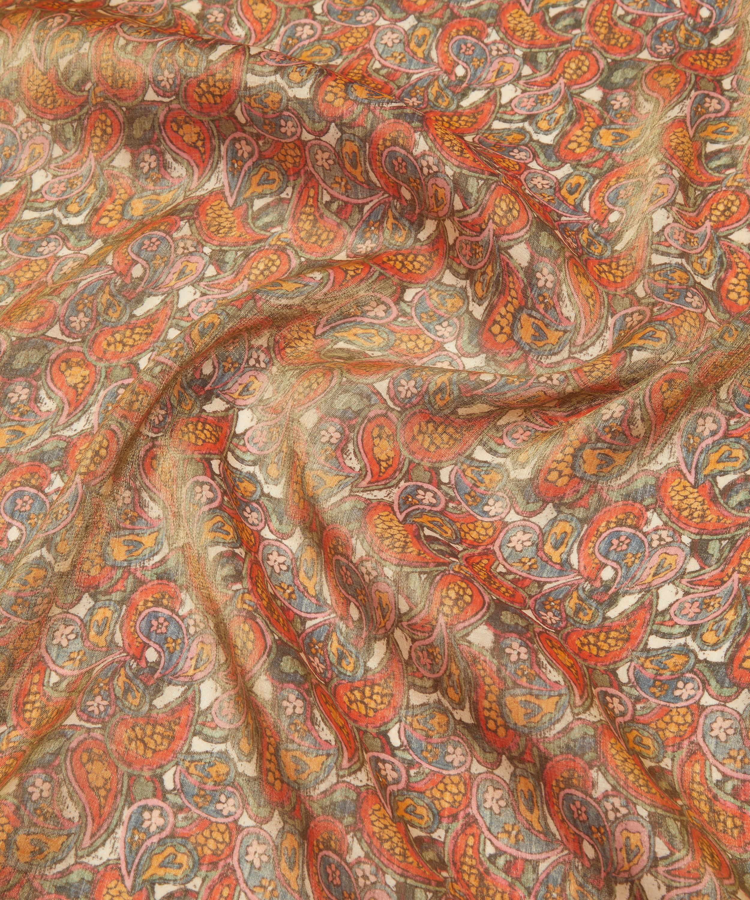 Liberty Fabrics - Helen Claude Leamington Viscose Lurex image number 3