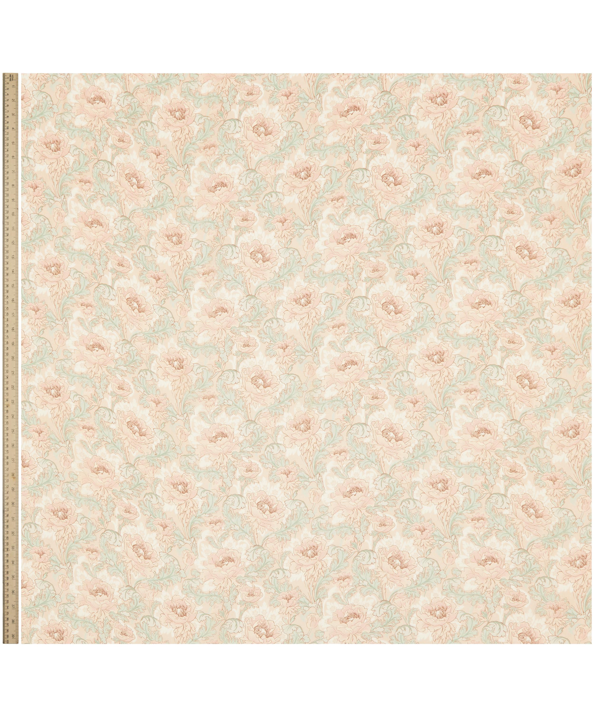 Liberty Fabrics - Ashbee Poppy Leamington Viscose Lurex image number 1