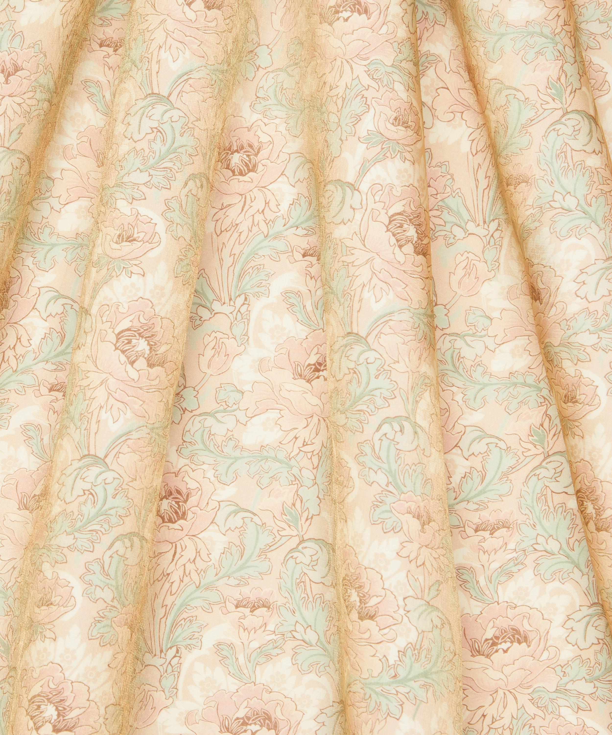 Liberty Fabrics - Ashbee Poppy Leamington Viscose Lurex image number 2