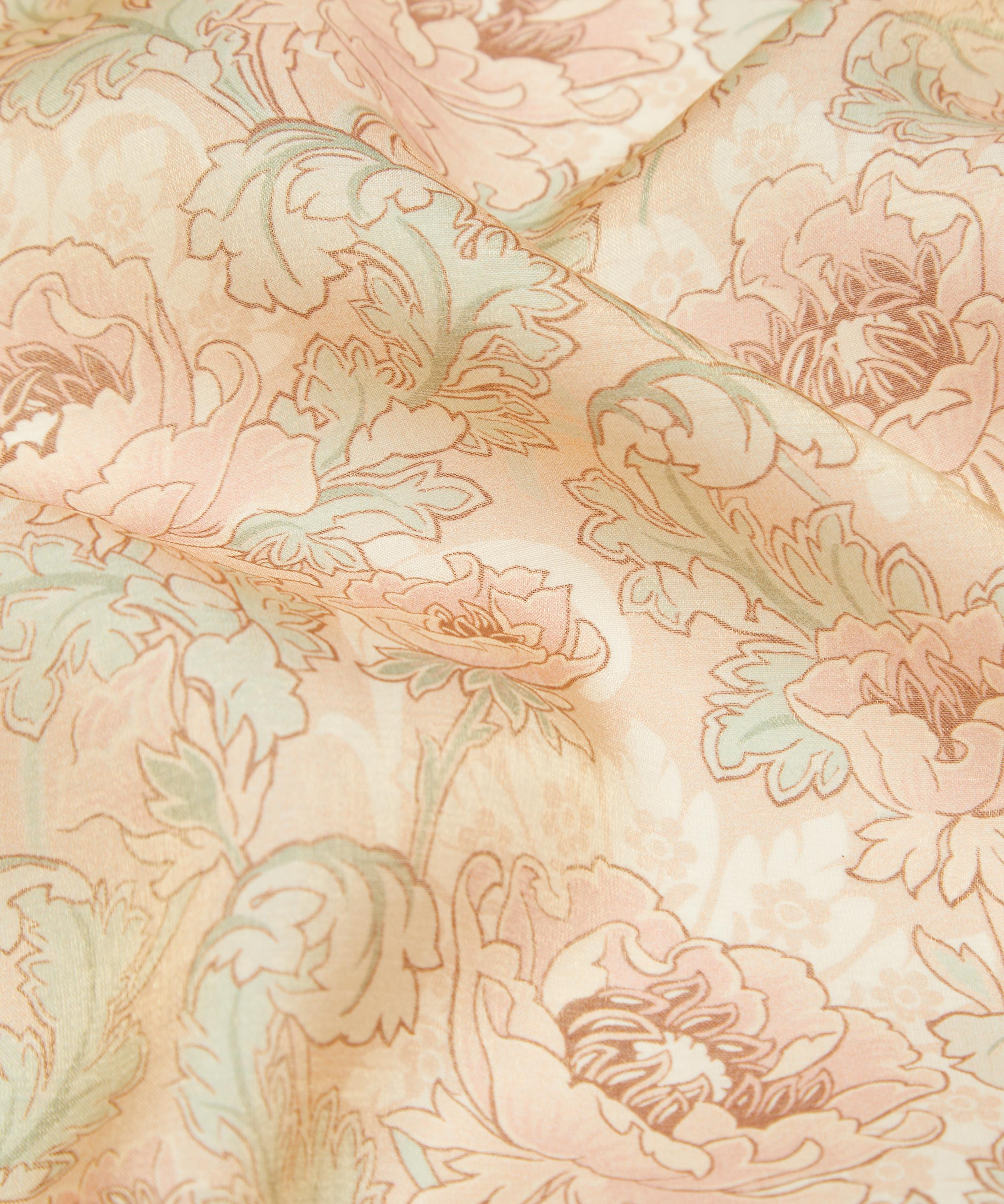 Liberty Fabrics - Ashbee Poppy Leamington Viscose Lurex image number 3
