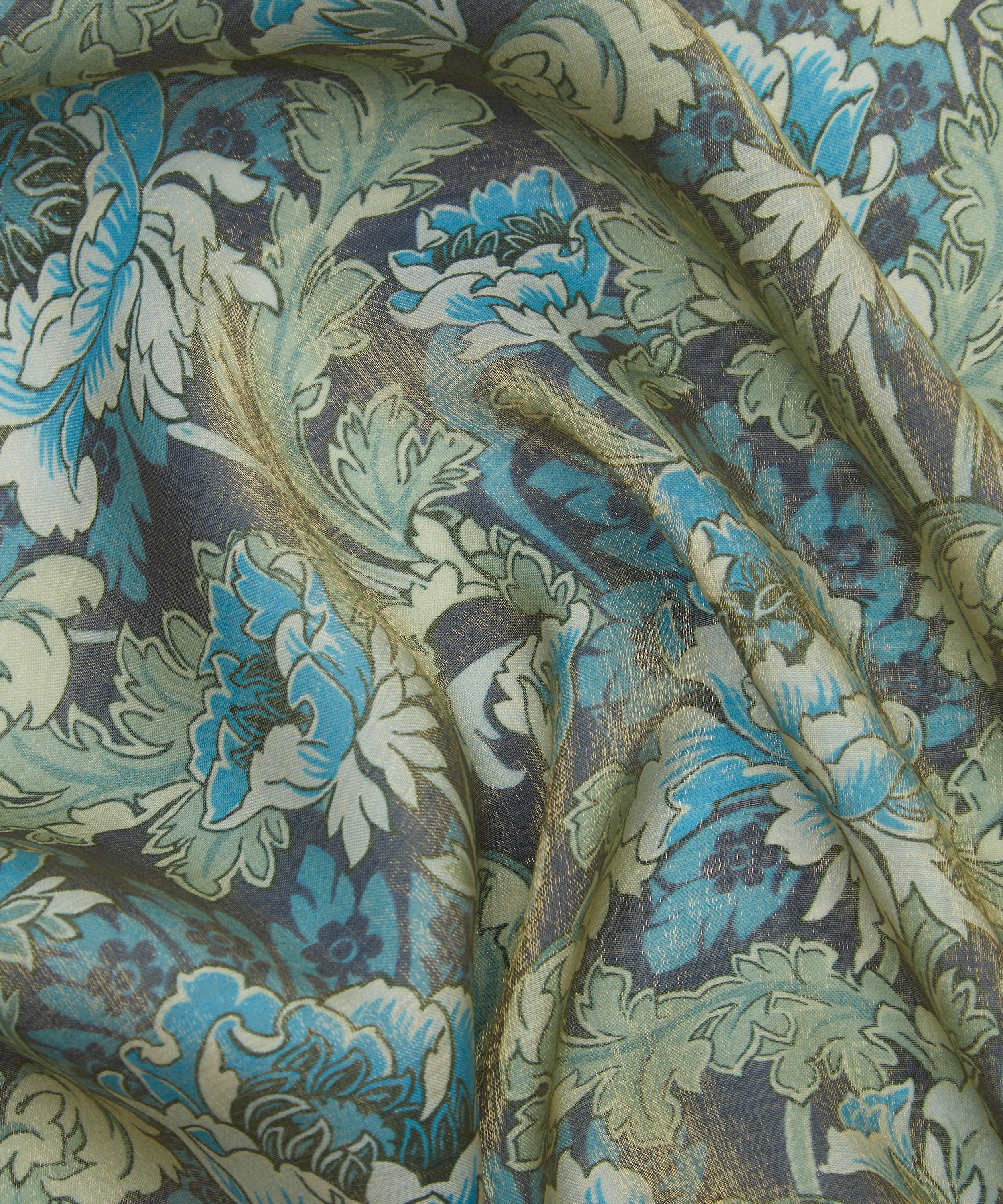 Liberty Fabrics - Ashbee Poppy Leamington Viscose Lurex image number 3