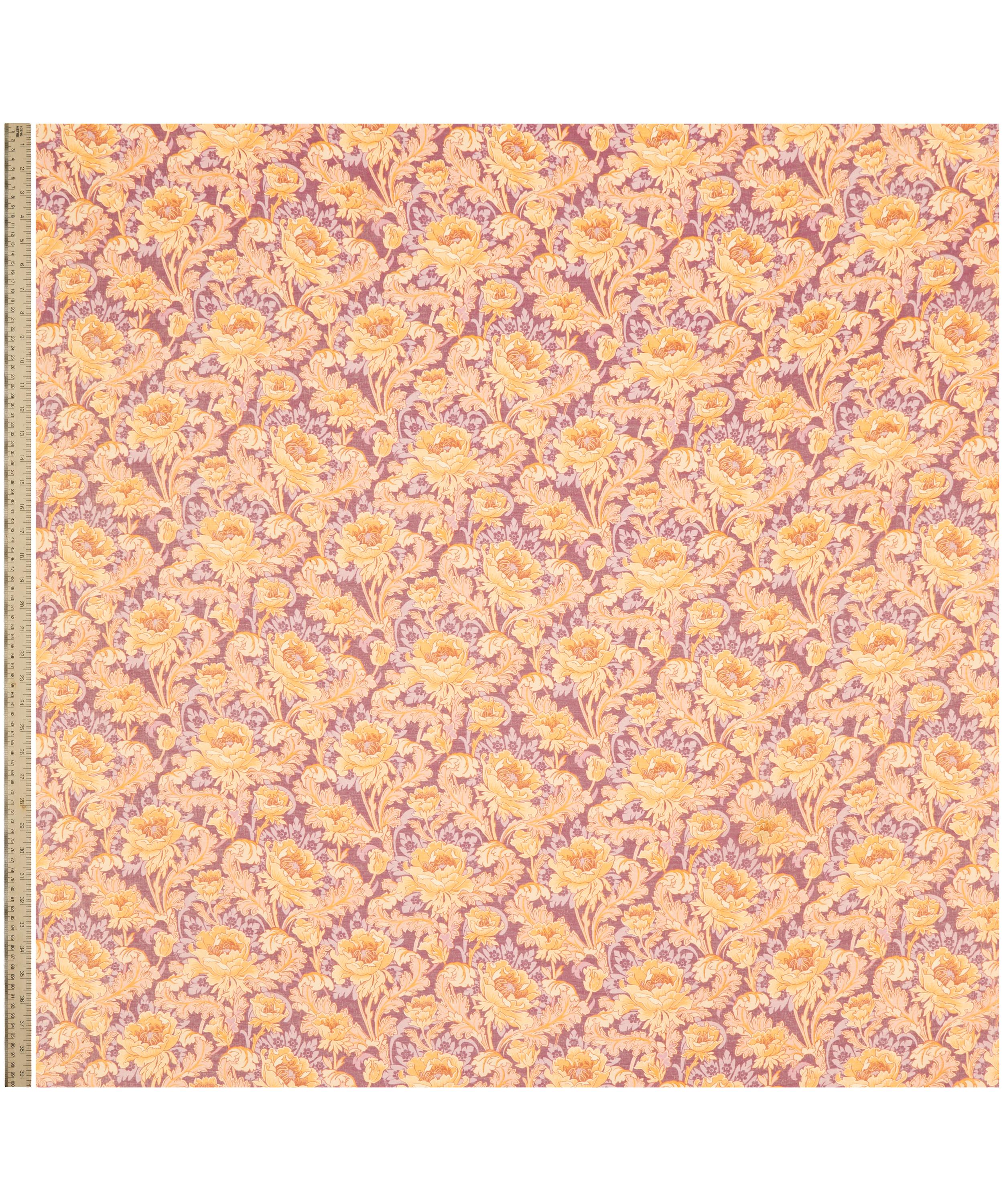 Liberty Fabrics - Ashbee Poppy Leamington Viscose Lurex image number 1