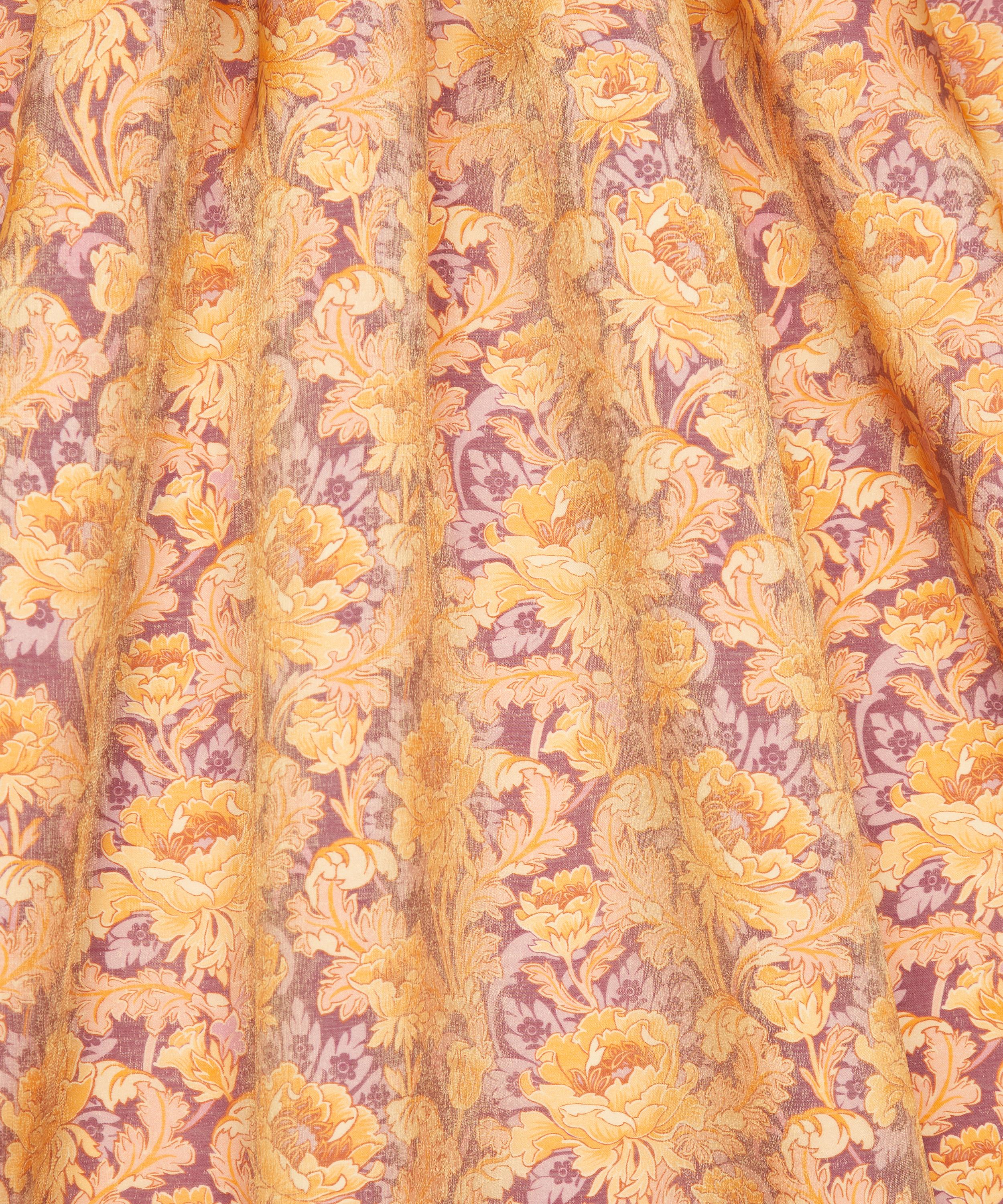 Liberty Fabrics - Ashbee Poppy Leamington Viscose Lurex image number 2