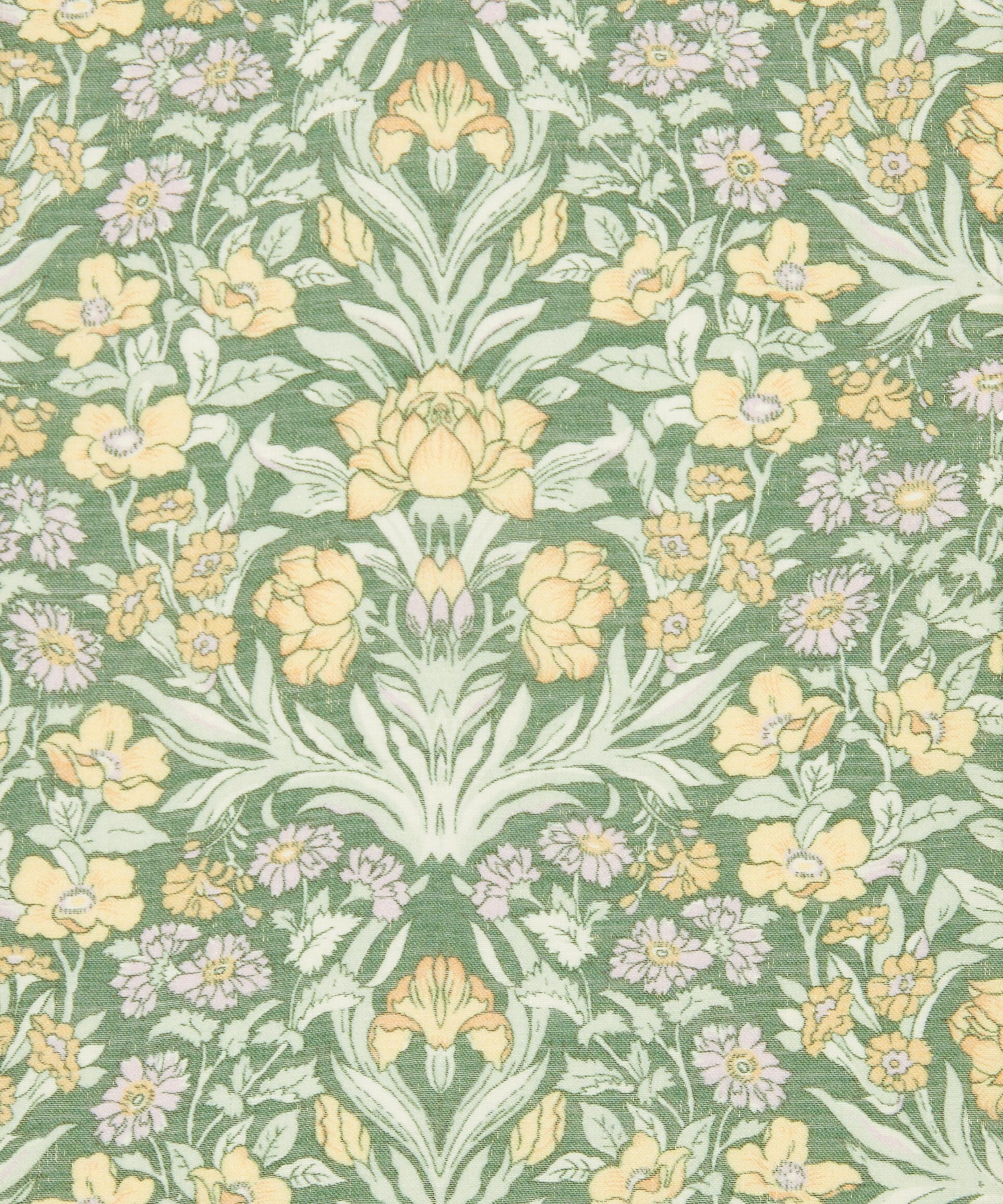 Liberty Fabrics - Sea Grass Leamington Viscose Lurex image number 0
