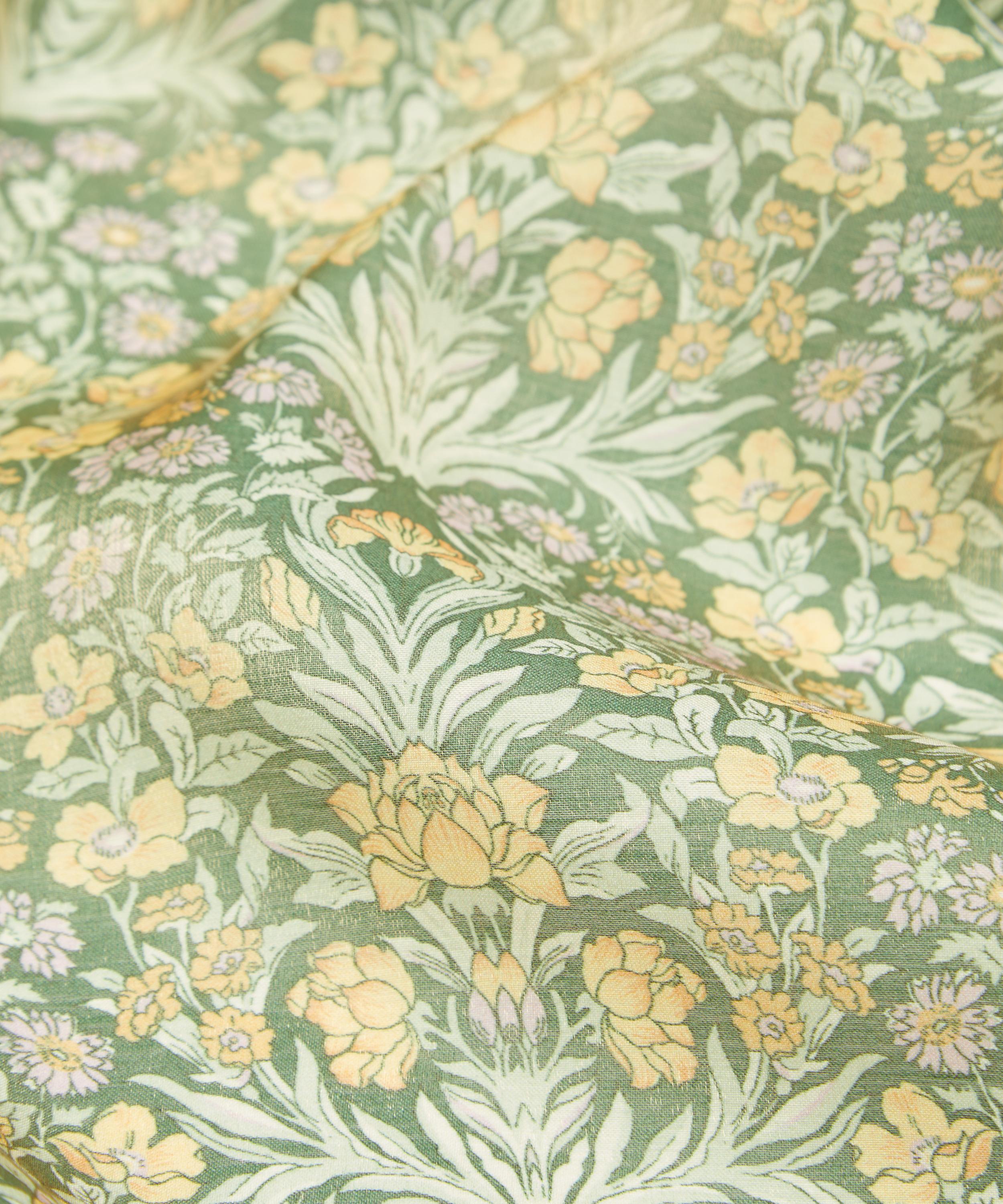 Liberty Fabrics - Sea Grass Leamington Viscose Lurex image number 3