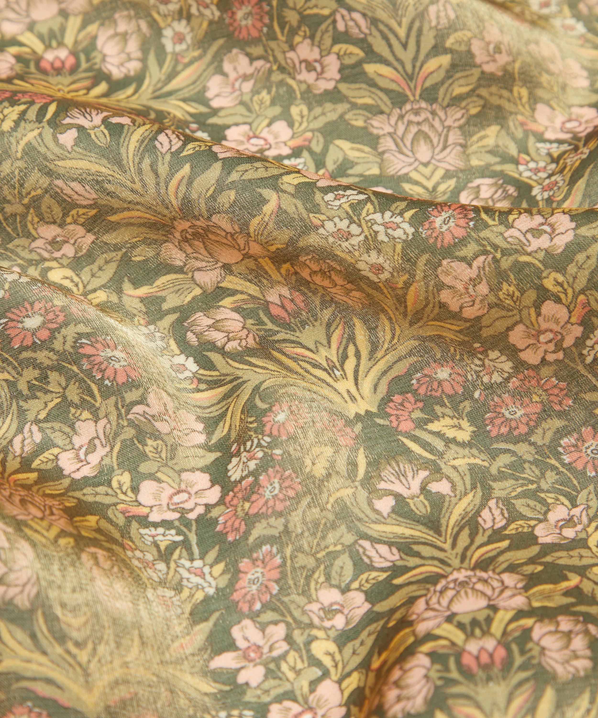Liberty Fabrics - Sea Grass Leamington Viscose Lurex image number 2