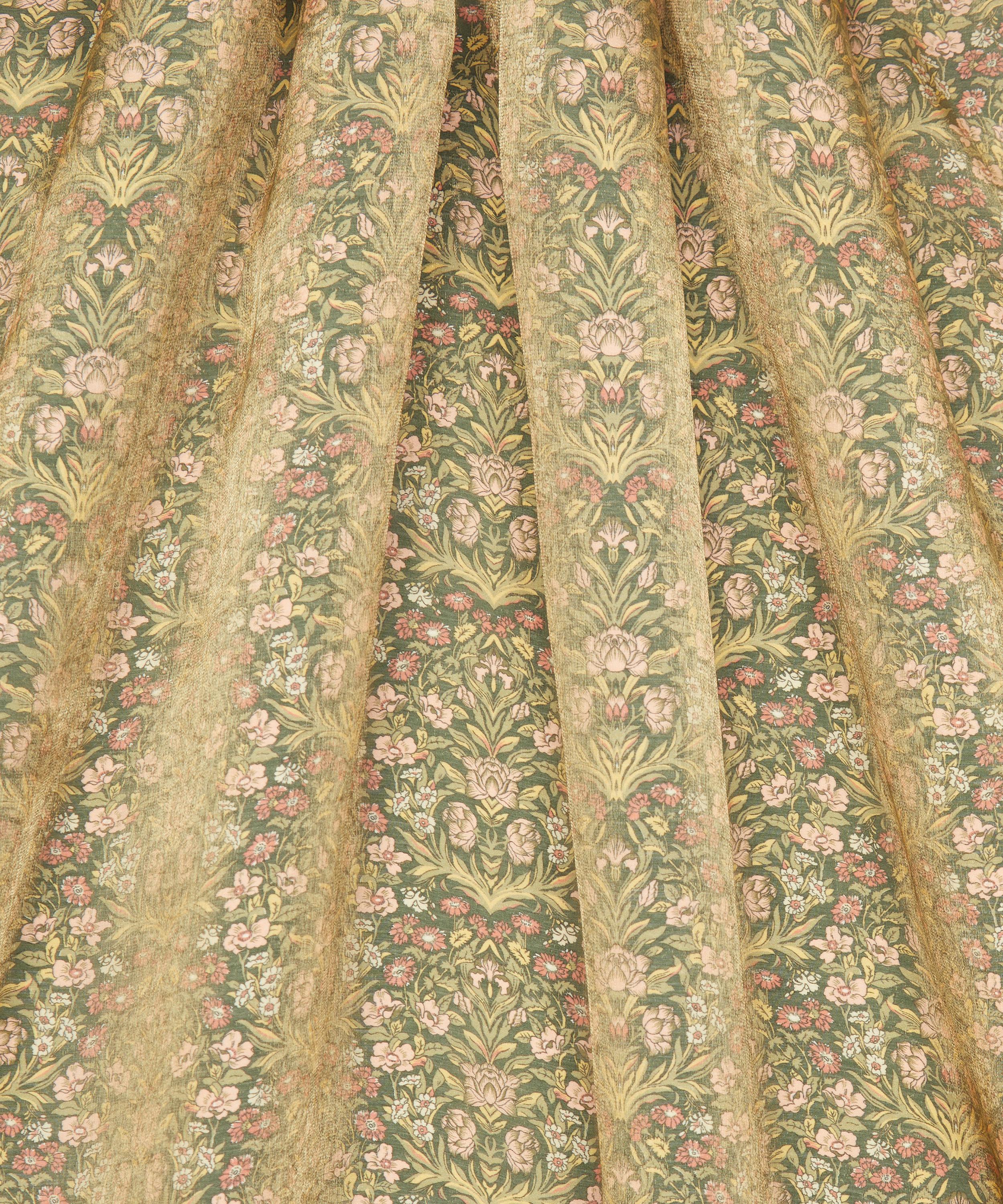 Liberty Fabrics - Sea Grass Leamington Viscose Lurex image number 3