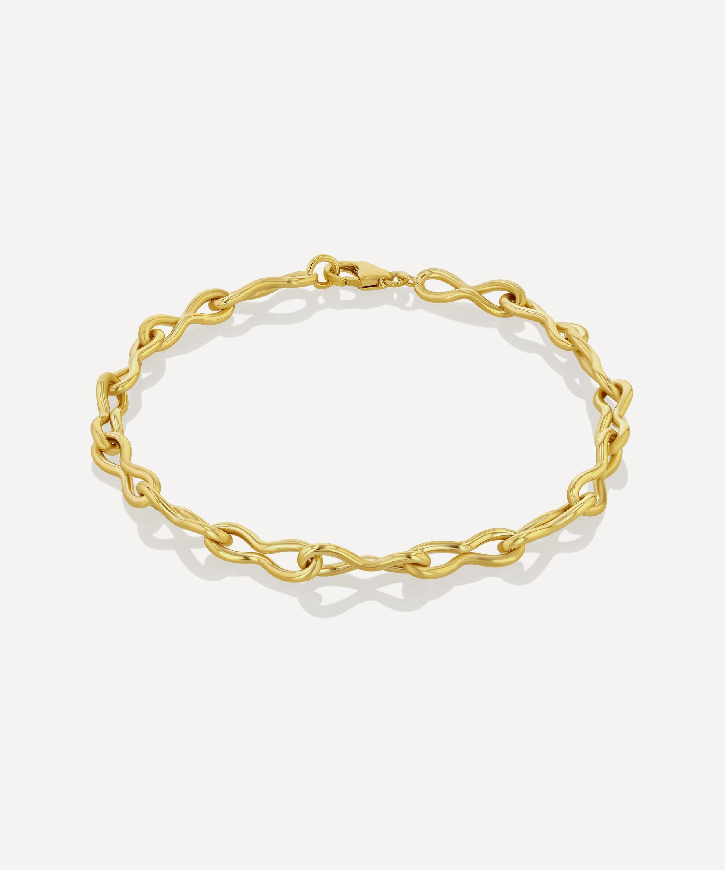 Brooke Gregson - 18ct Gold Mobius Chain Bracelet