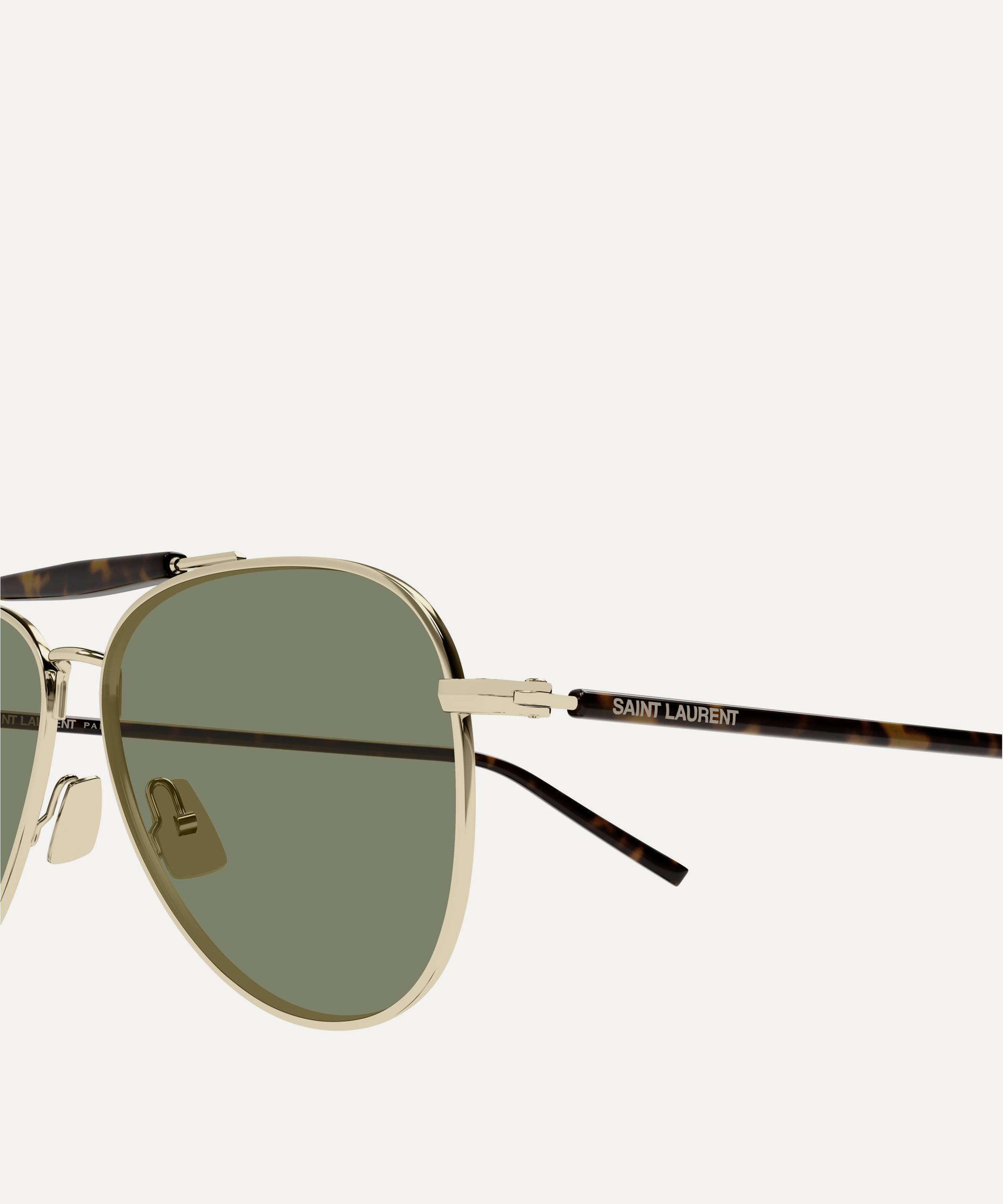 Saint Laurent - Aviator Sunglasses image number 3