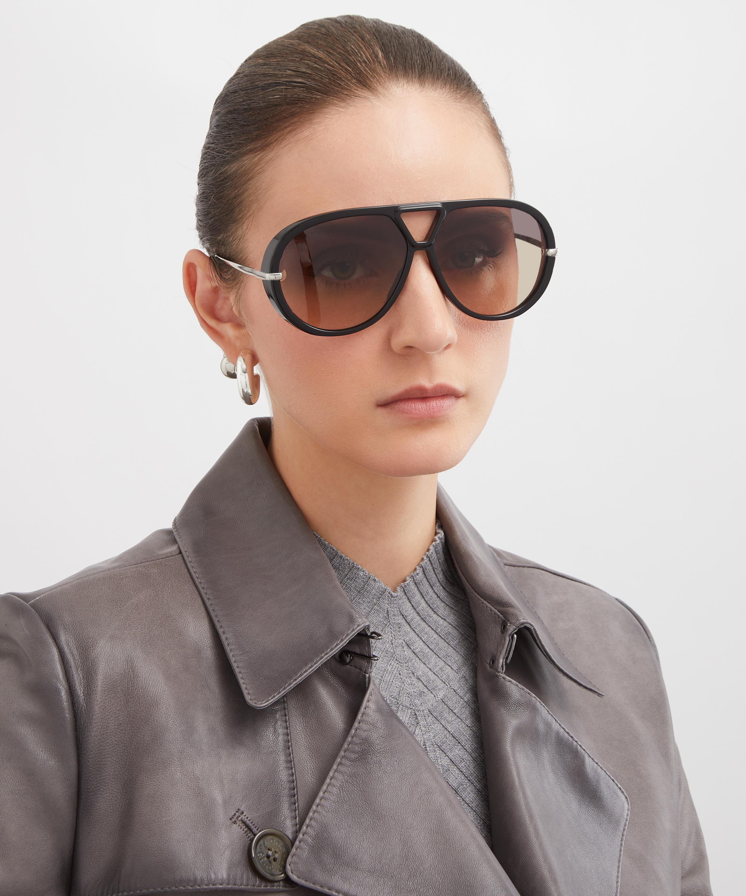 Bottega Veneta - Aviator Sunglasses image number 1