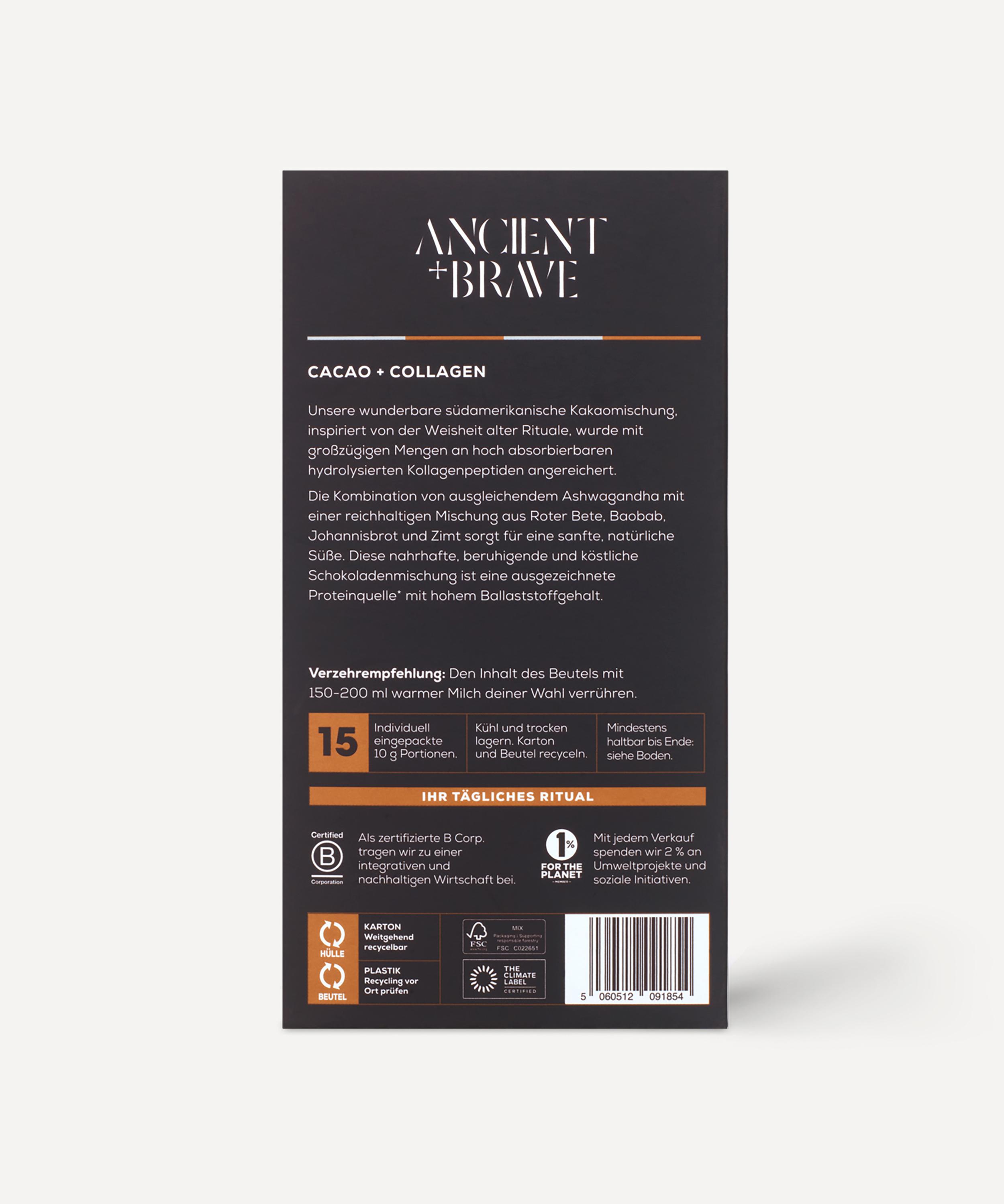 Ancient + Brave - Cacao and Collagen Sachets 15x10g image number 1