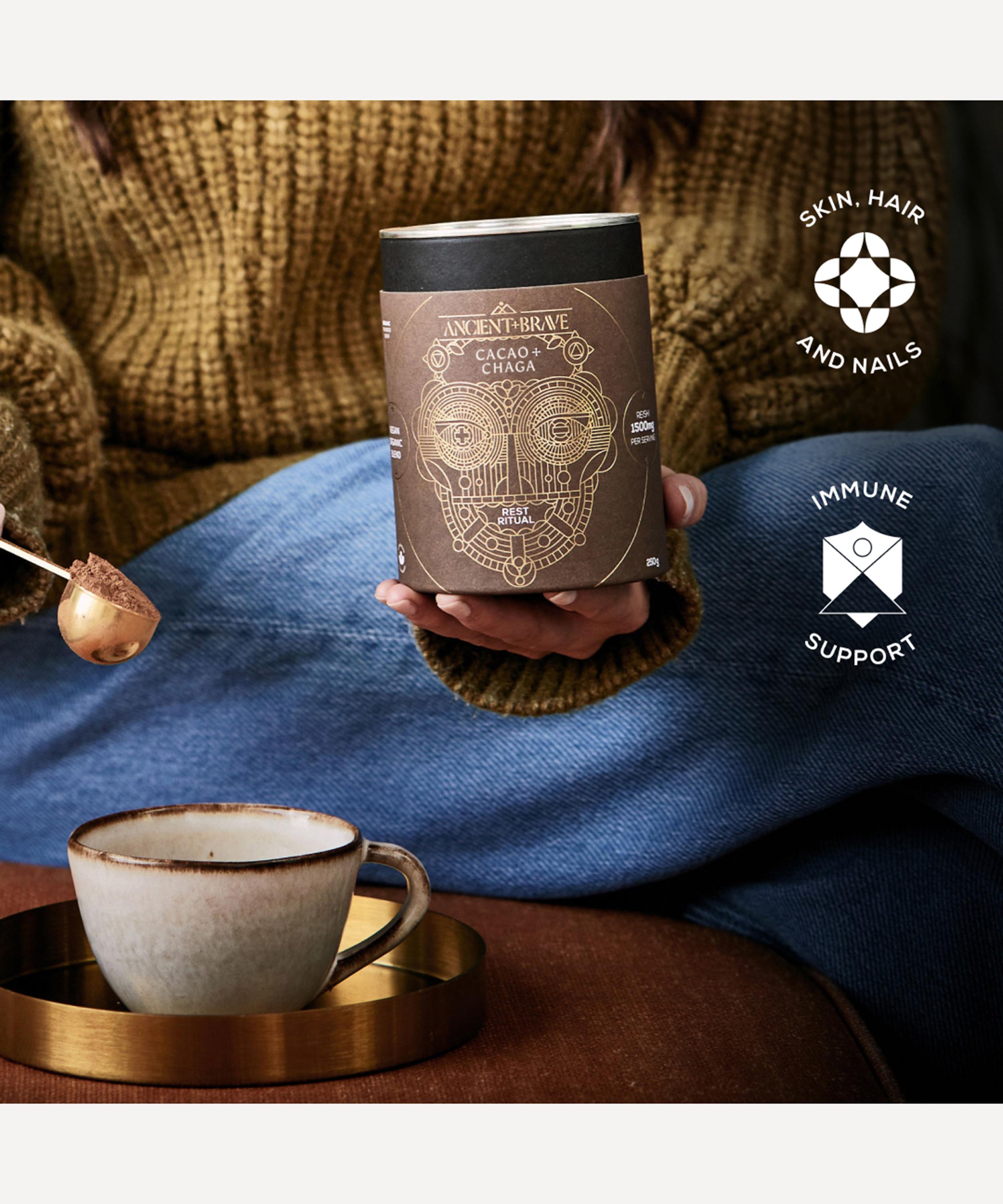 Ancient + Brave - Cacao and Chaga Tub 250g image number 1