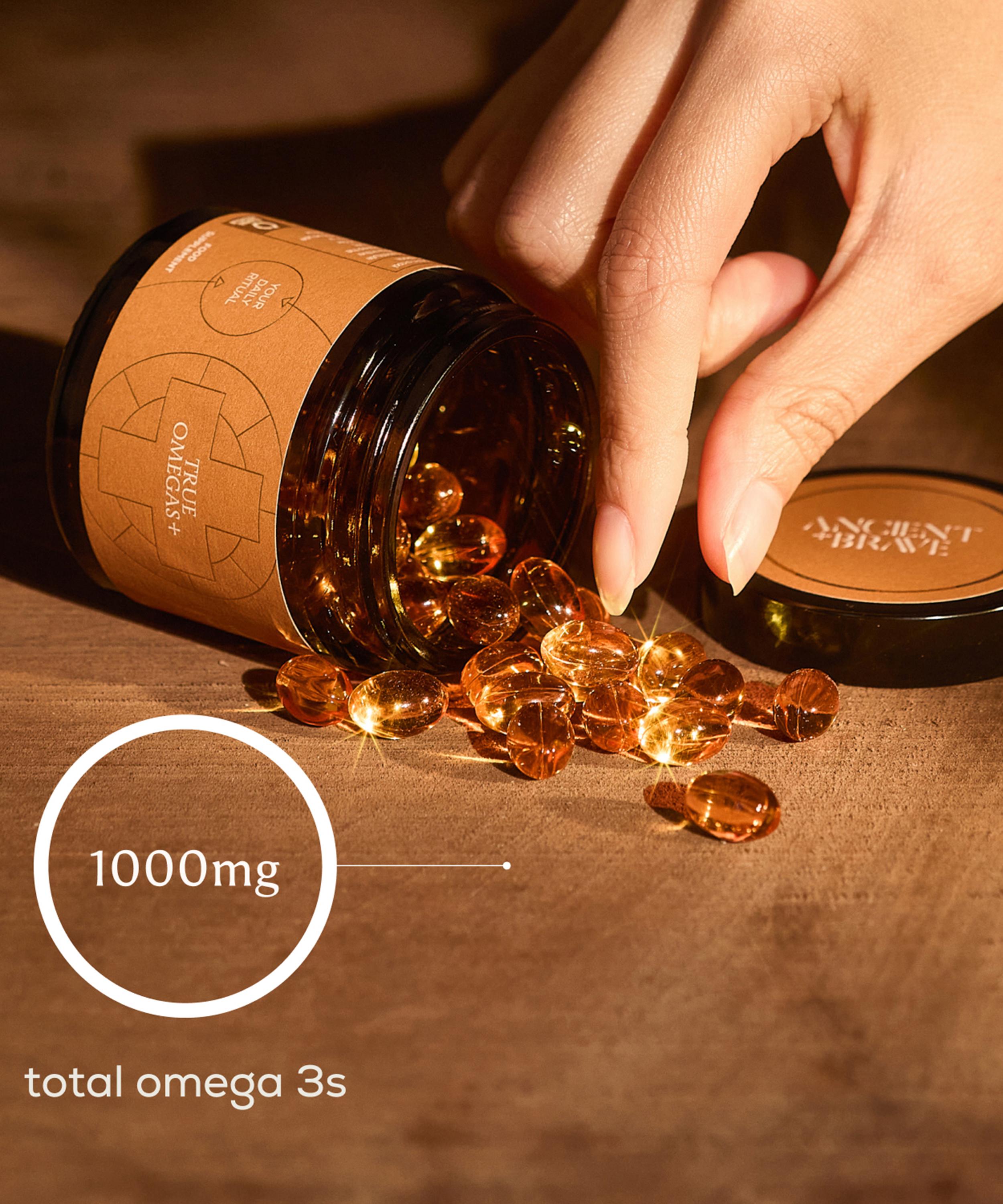 Ancient + Brave - True Omega+ 60 Capsules image number 7