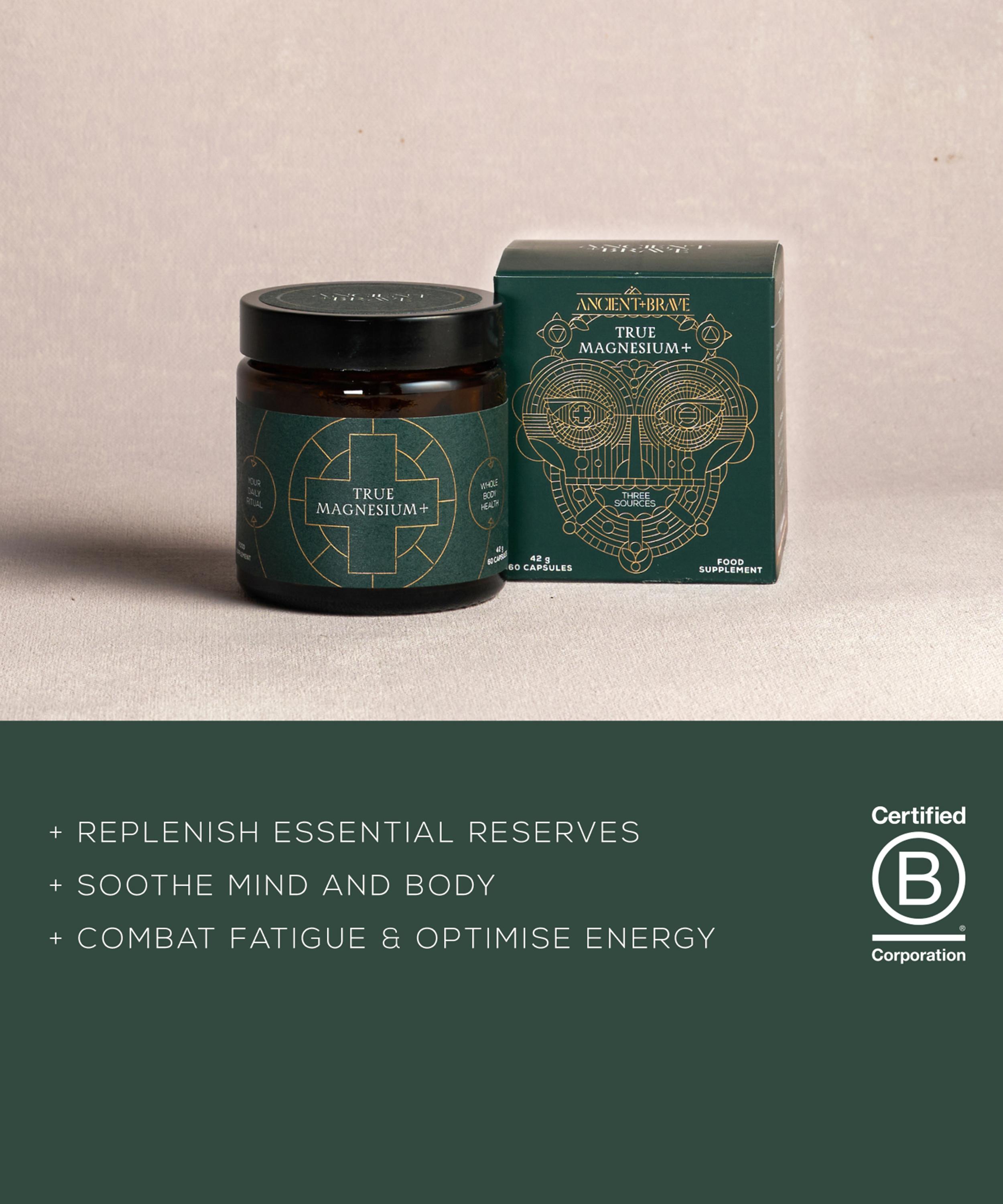 Ancient + Brave - True Magnesium 60 Capsules image number 5