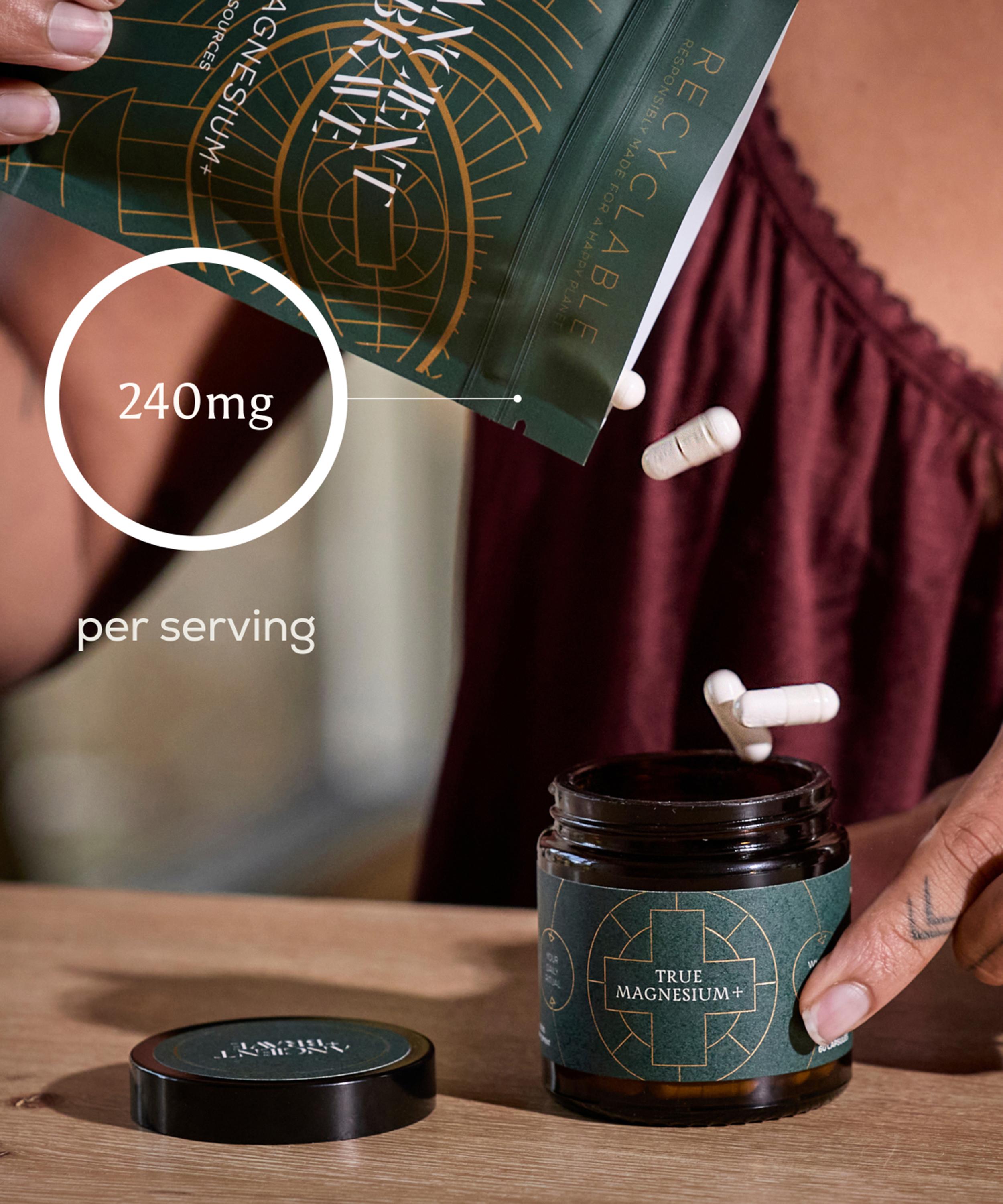 Ancient + Brave - True Magnesium 60 Capsules image number 7