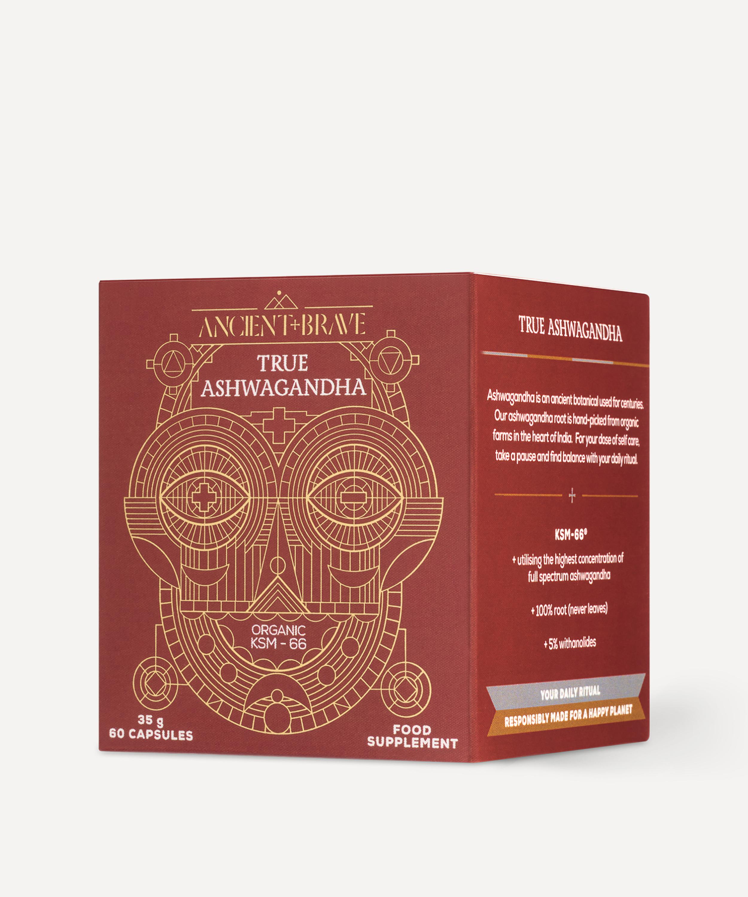 Ancient + Brave - True Ashwagandha 60 Capsules image number 1