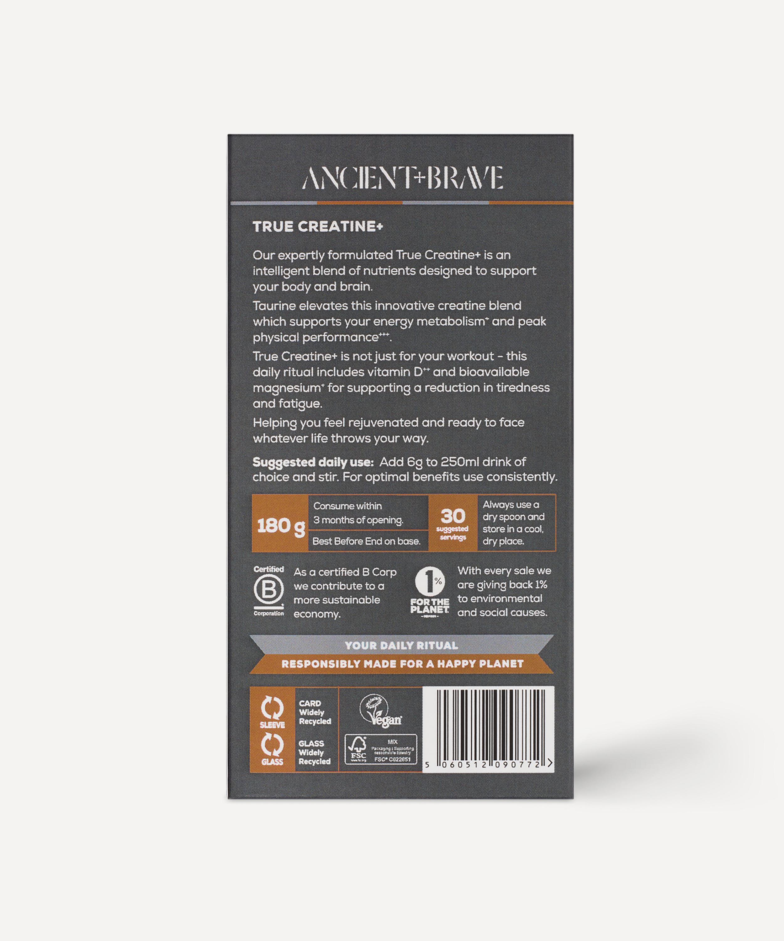 Ancient + Brave - True Creatine Jar 180g image number 2