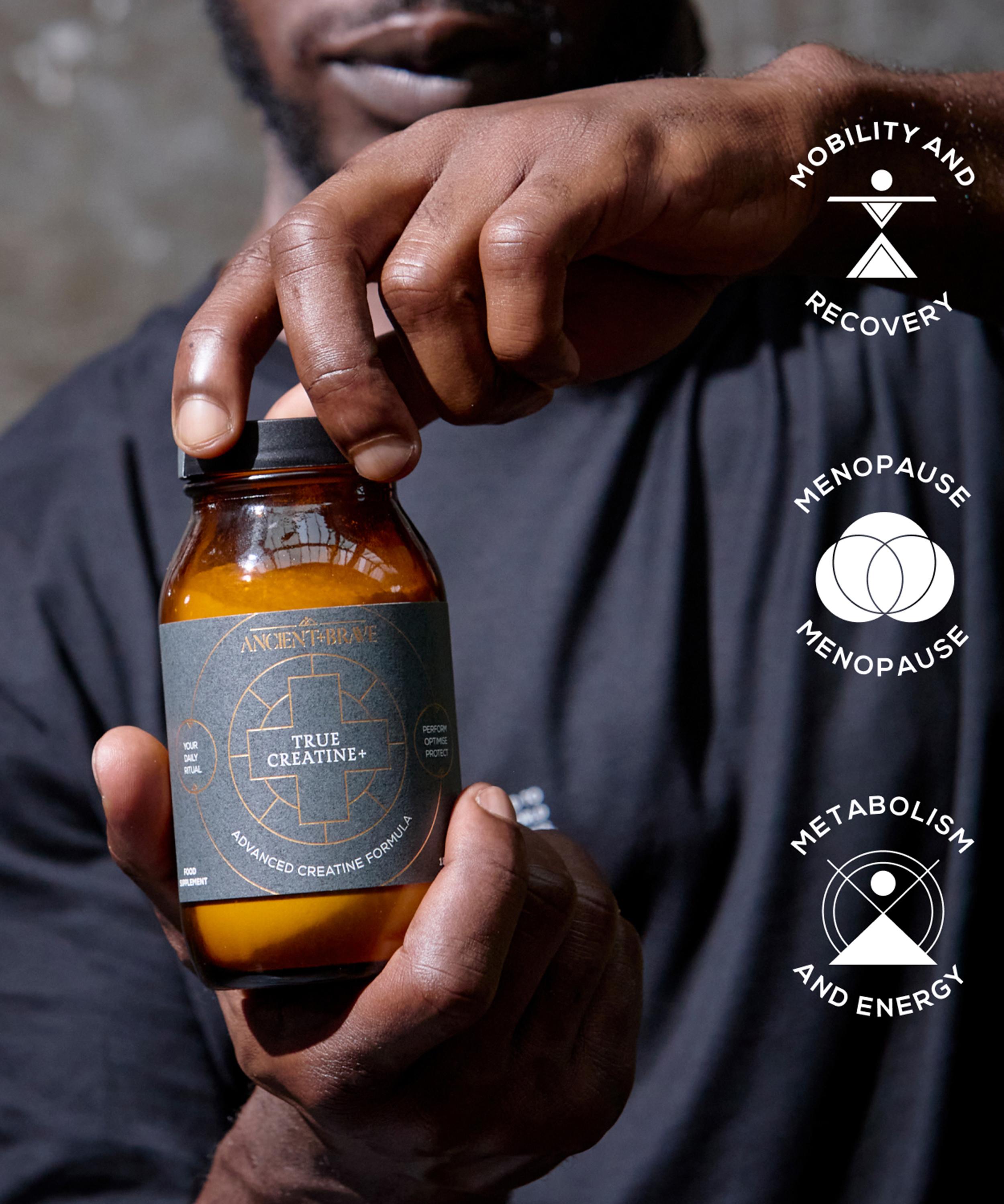 Ancient + Brave - True Creatine Jar 180g image number 6