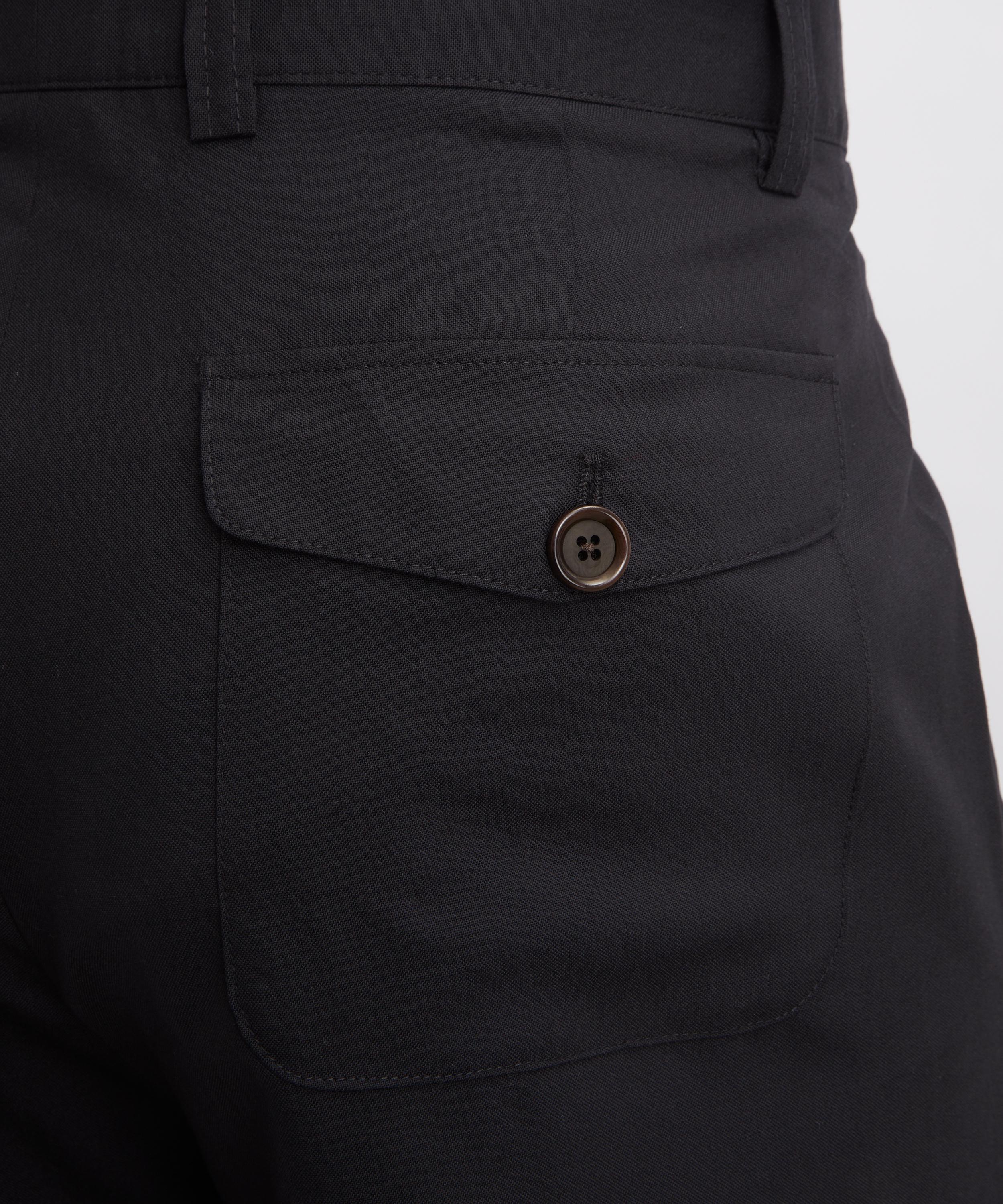 Oliver Spencer - Black Orsman Trousers image number 4