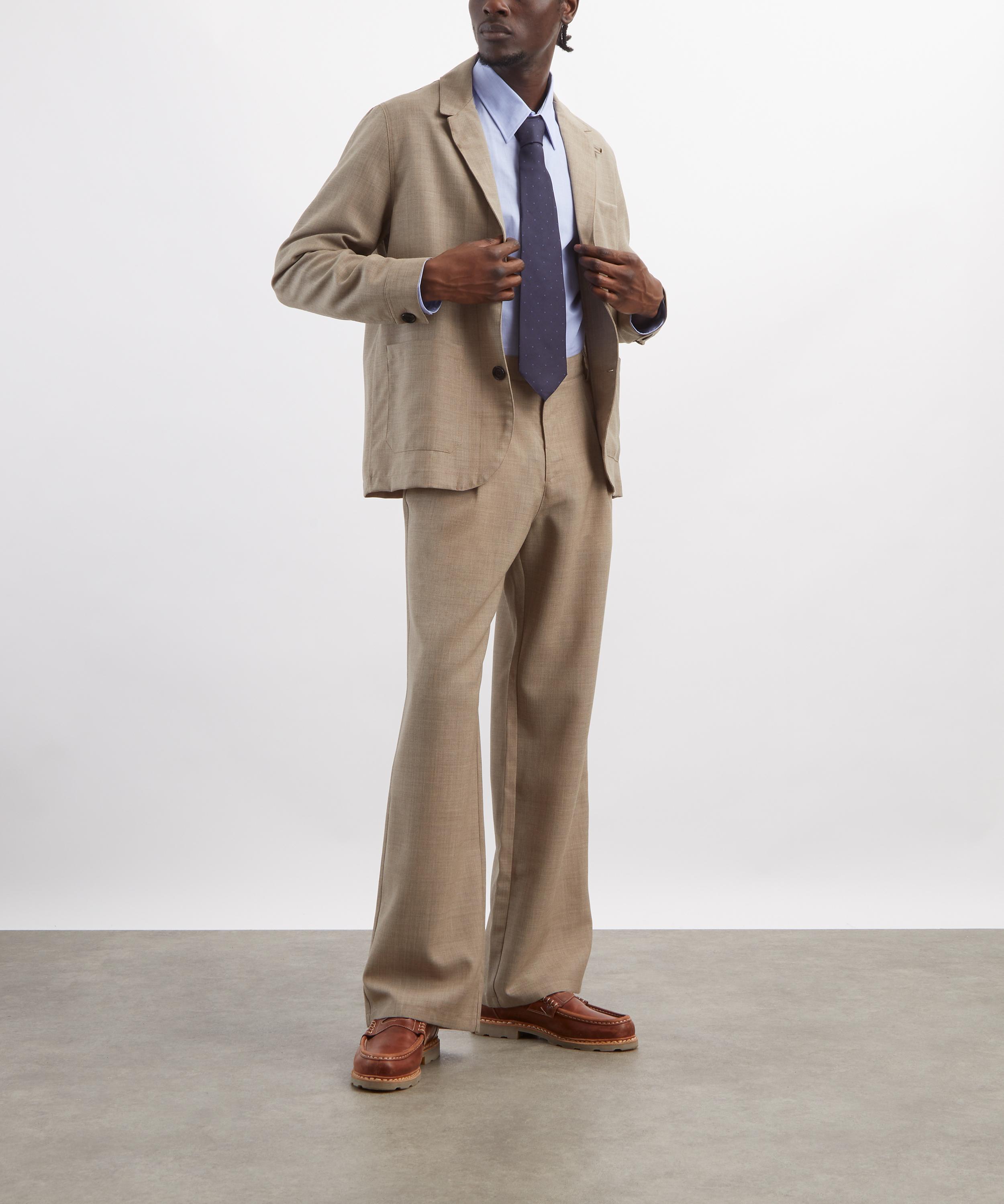 Oliver Spencer - Beige Orsman Trousers image number 1