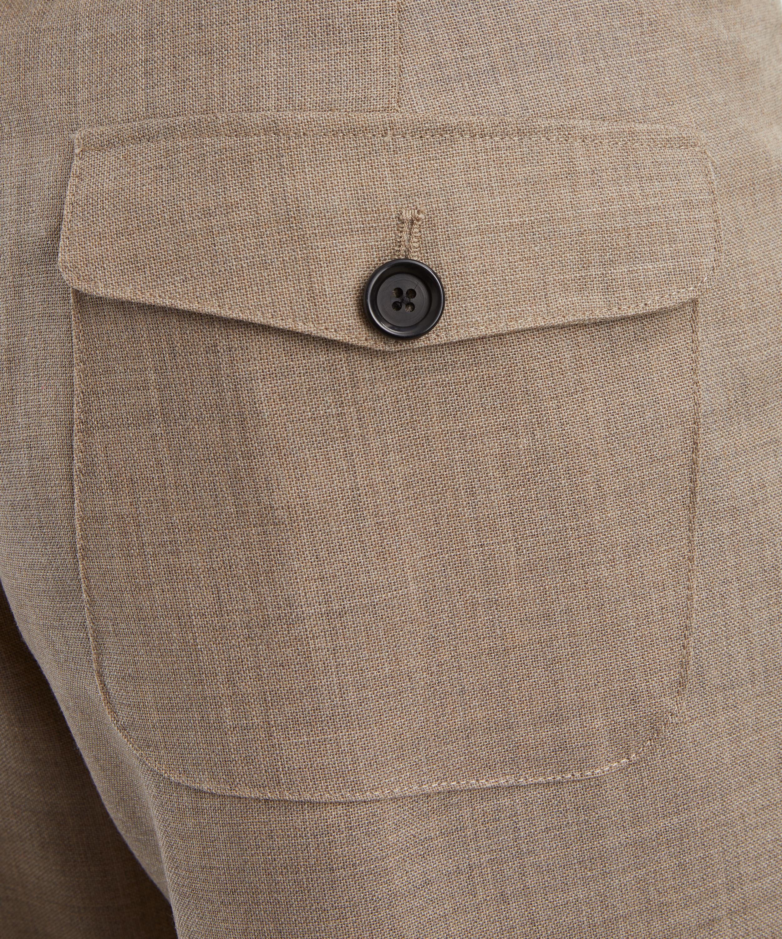 Oliver Spencer - Beige Orsman Trousers image number 4