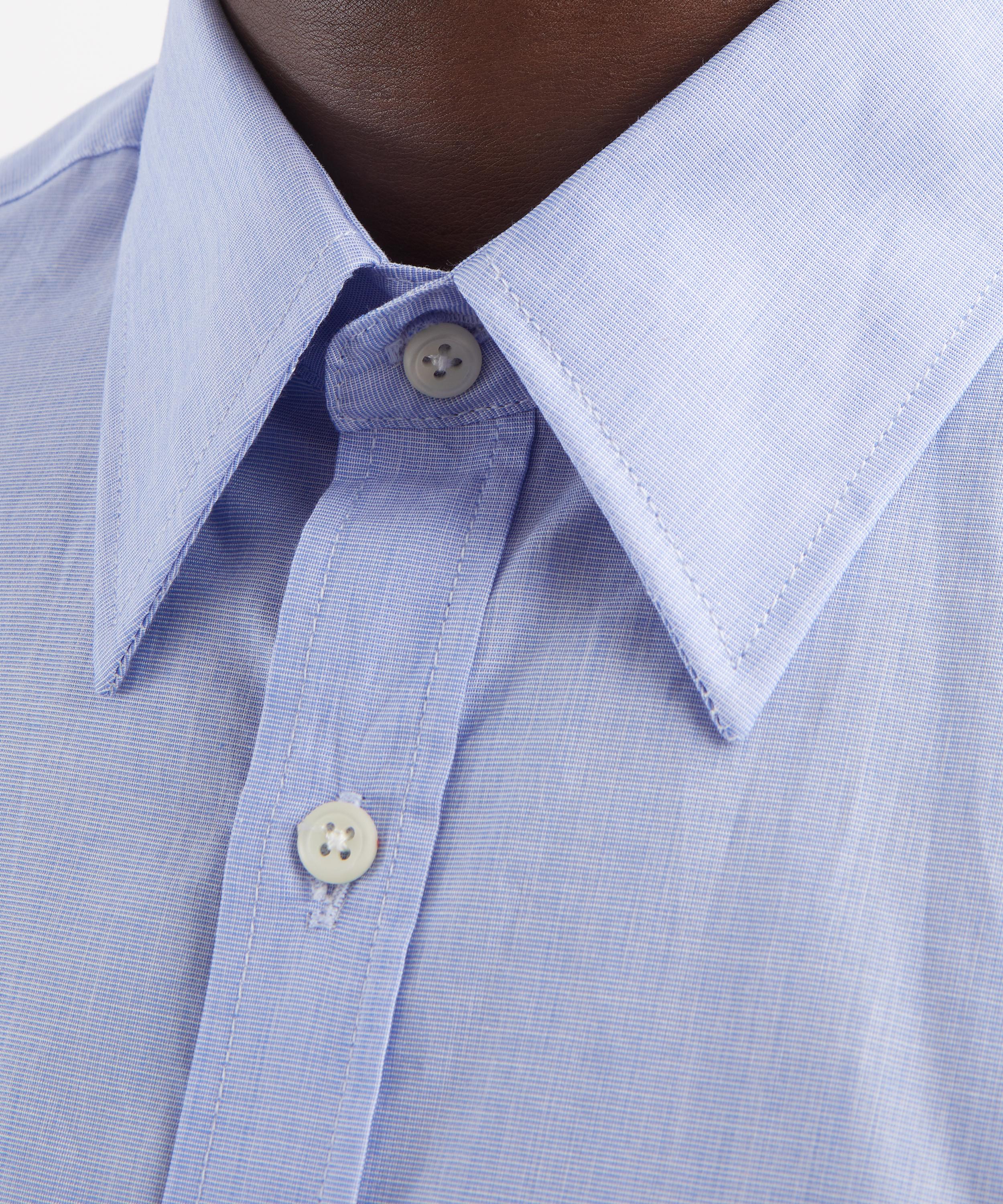 Oliver Spencer - Blue Conduit Shirt image number 4