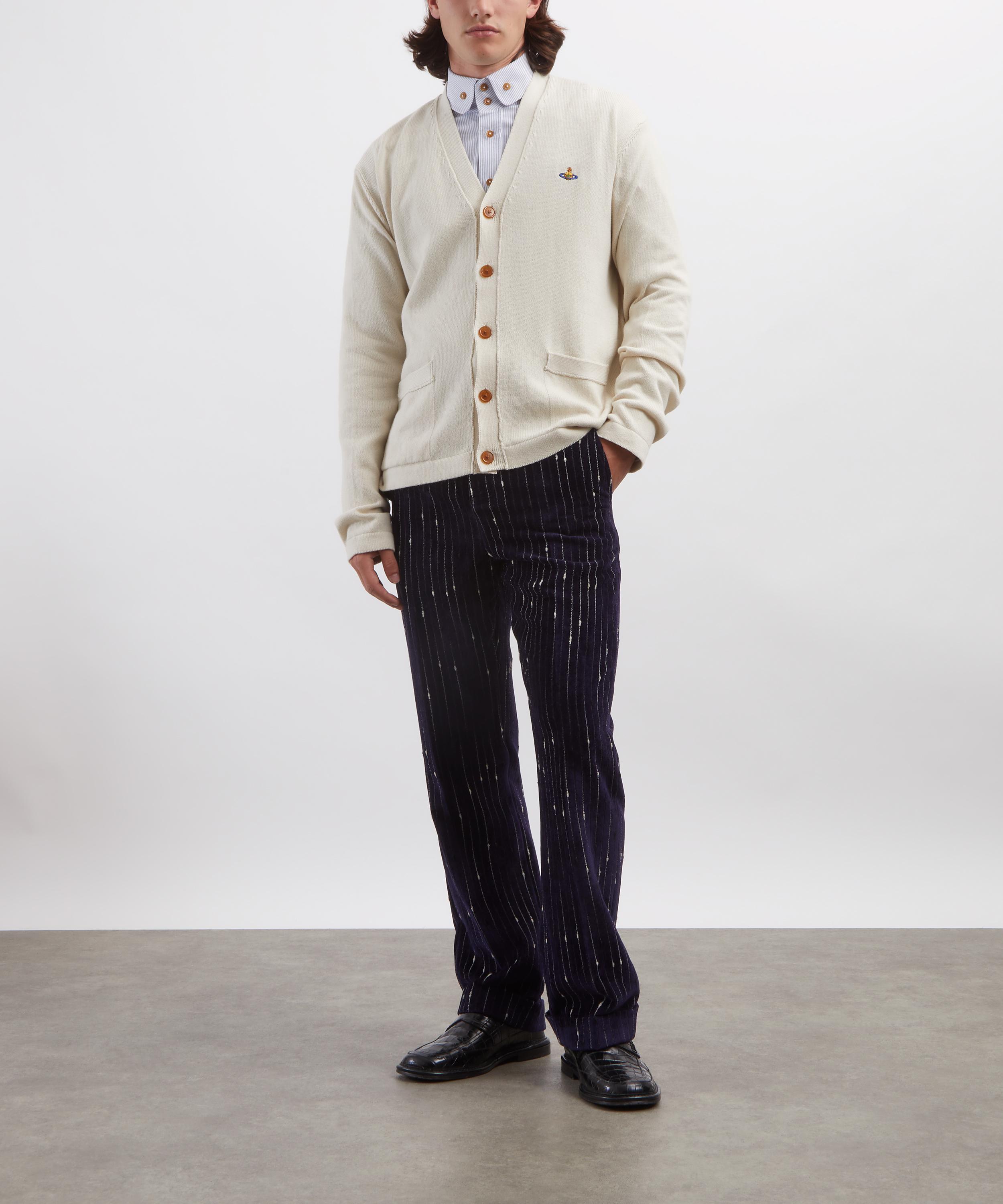 Vivienne Westwood - Alex Cream Wool-Cashmere Cardigan image number 1