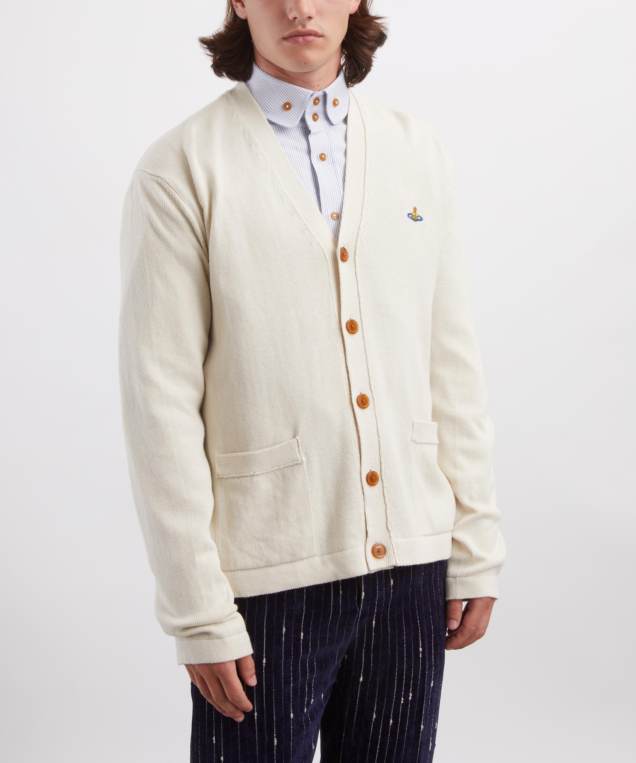 Vivienne Westwood - Alex Cream Wool-Cashmere Cardigan image number 2
