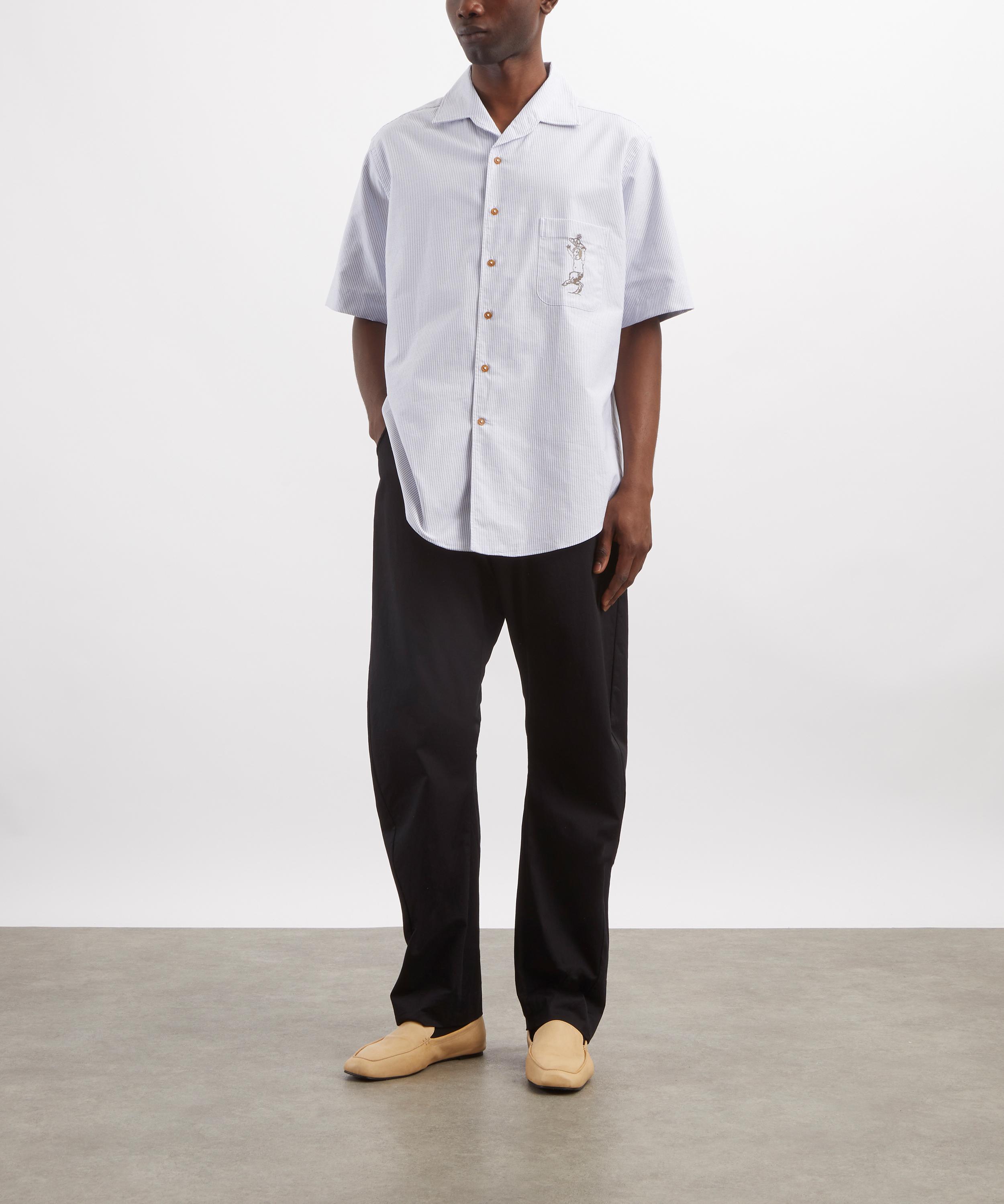 Vivienne Westwood - Ink Stripe Bowling Shirt image number 1