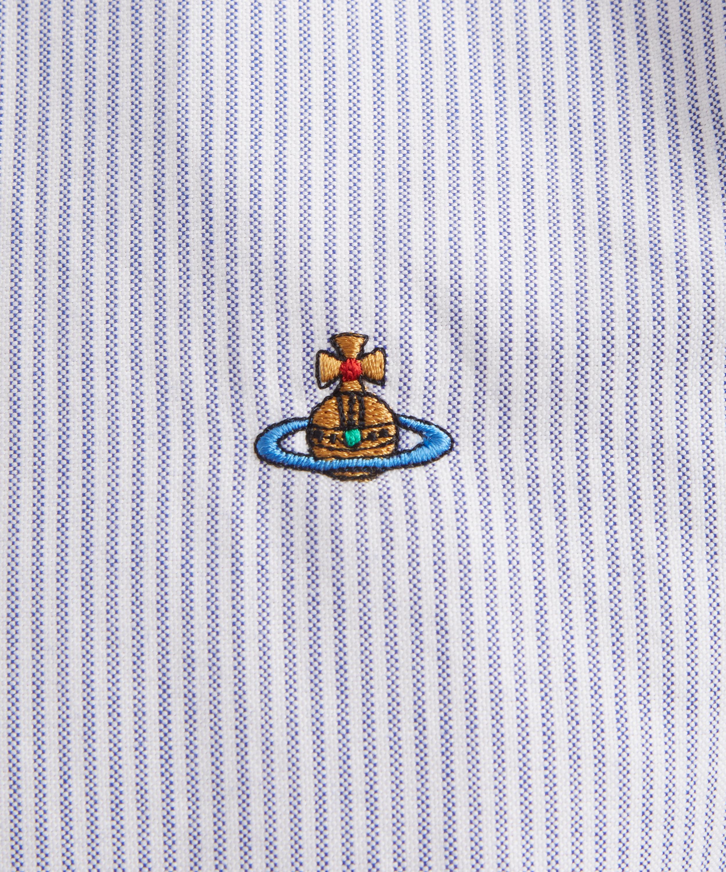 Vivienne Westwood - Ink Stripe Two-Button Krall Shirt image number 4