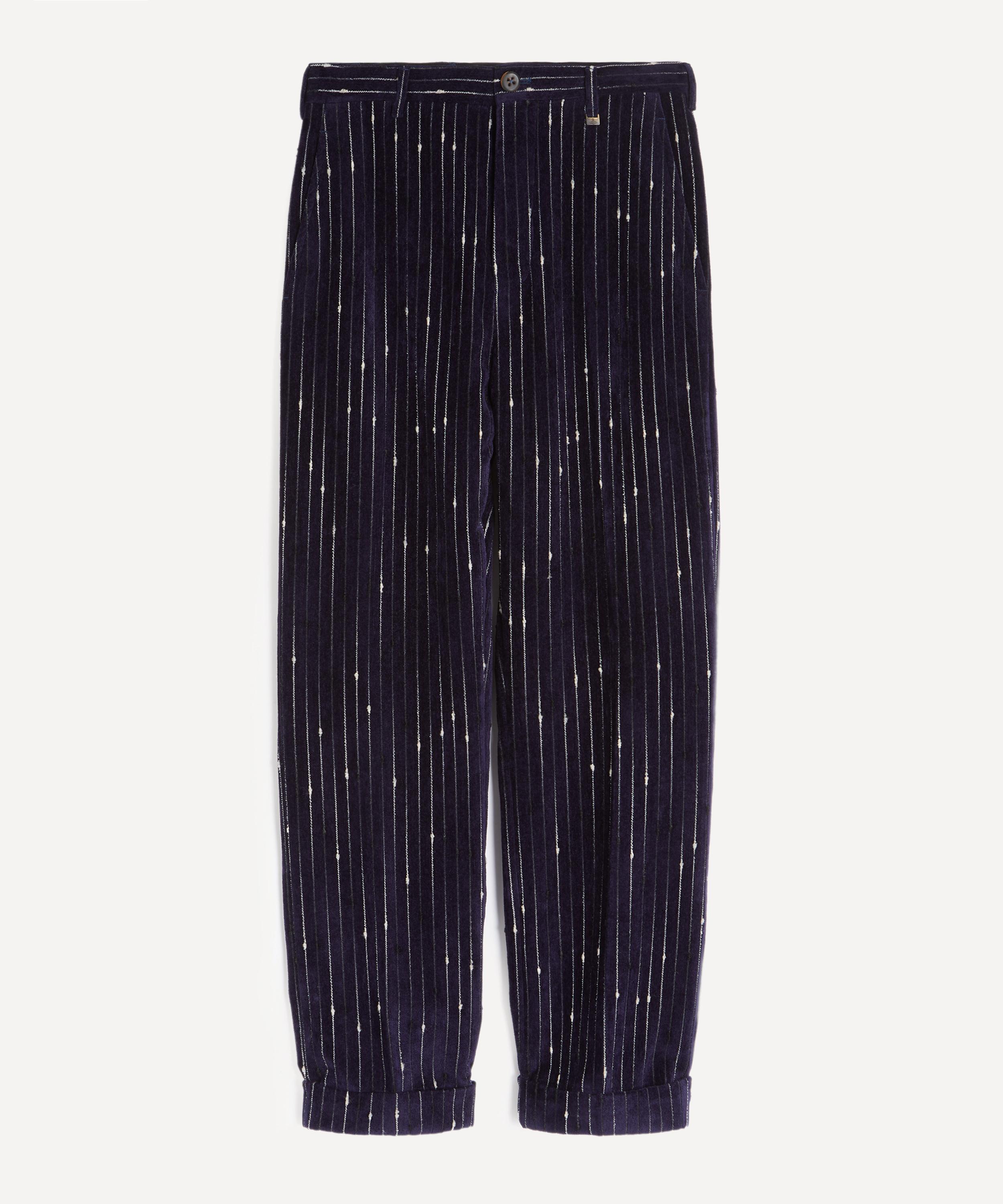 Vivienne Westwood - Doc Knitted Pinstripe Trousers