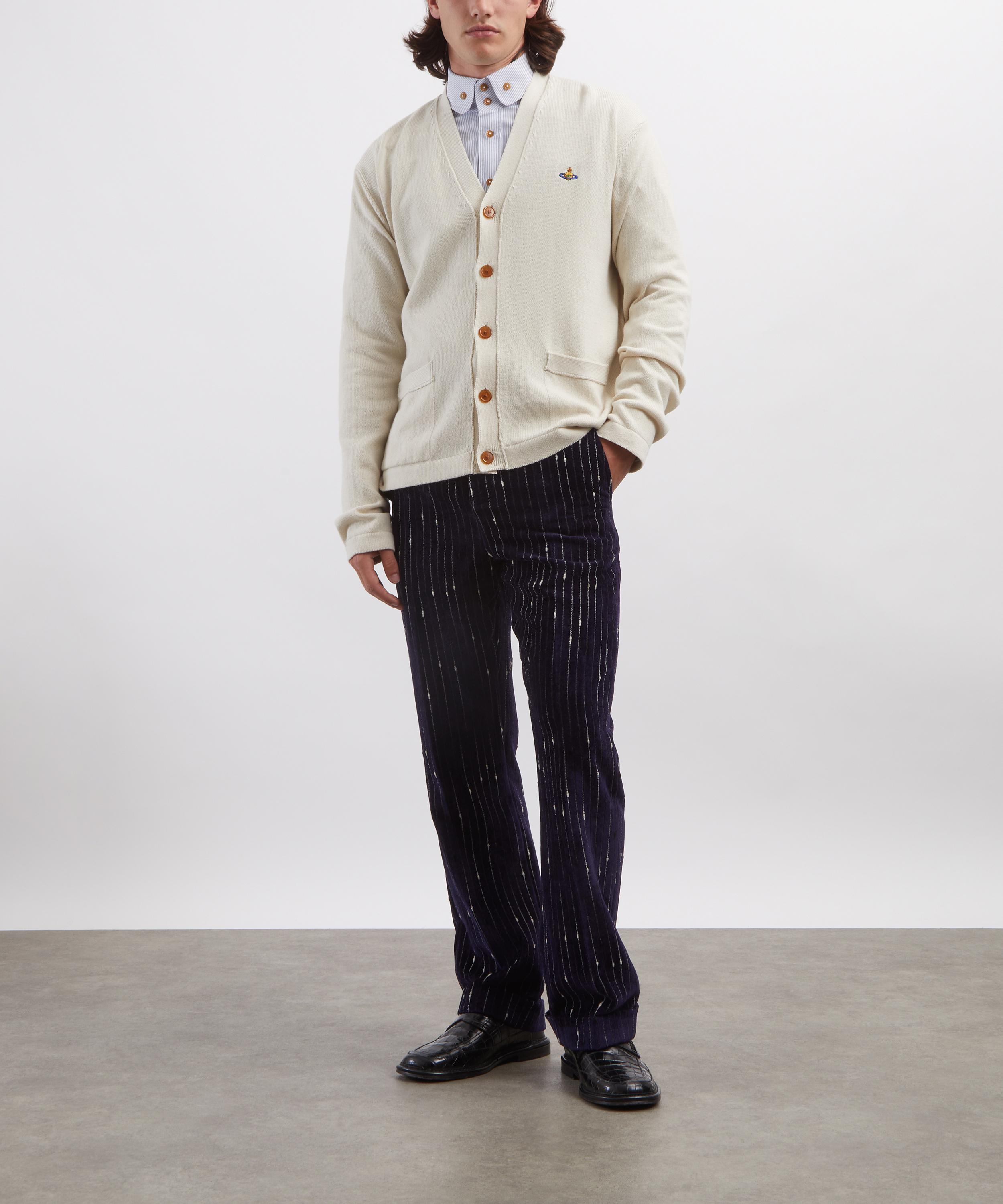 Vivienne Westwood - Doc Knitted Pinstripe Trousers image number 1