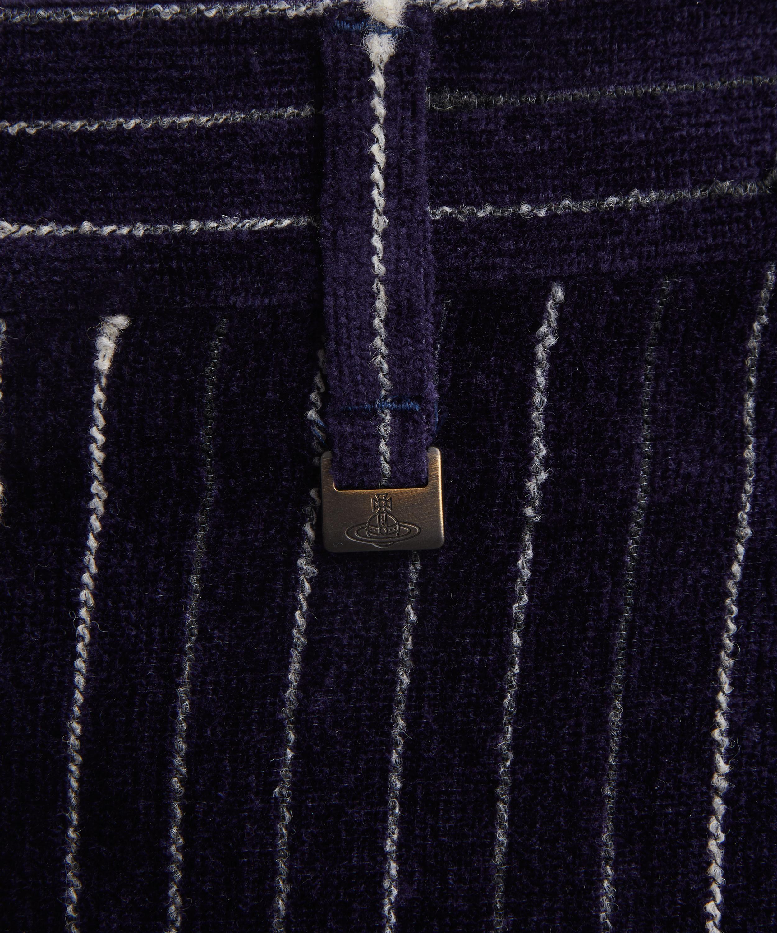 Vivienne Westwood - Doc Knitted Pinstripe Trousers image number 4