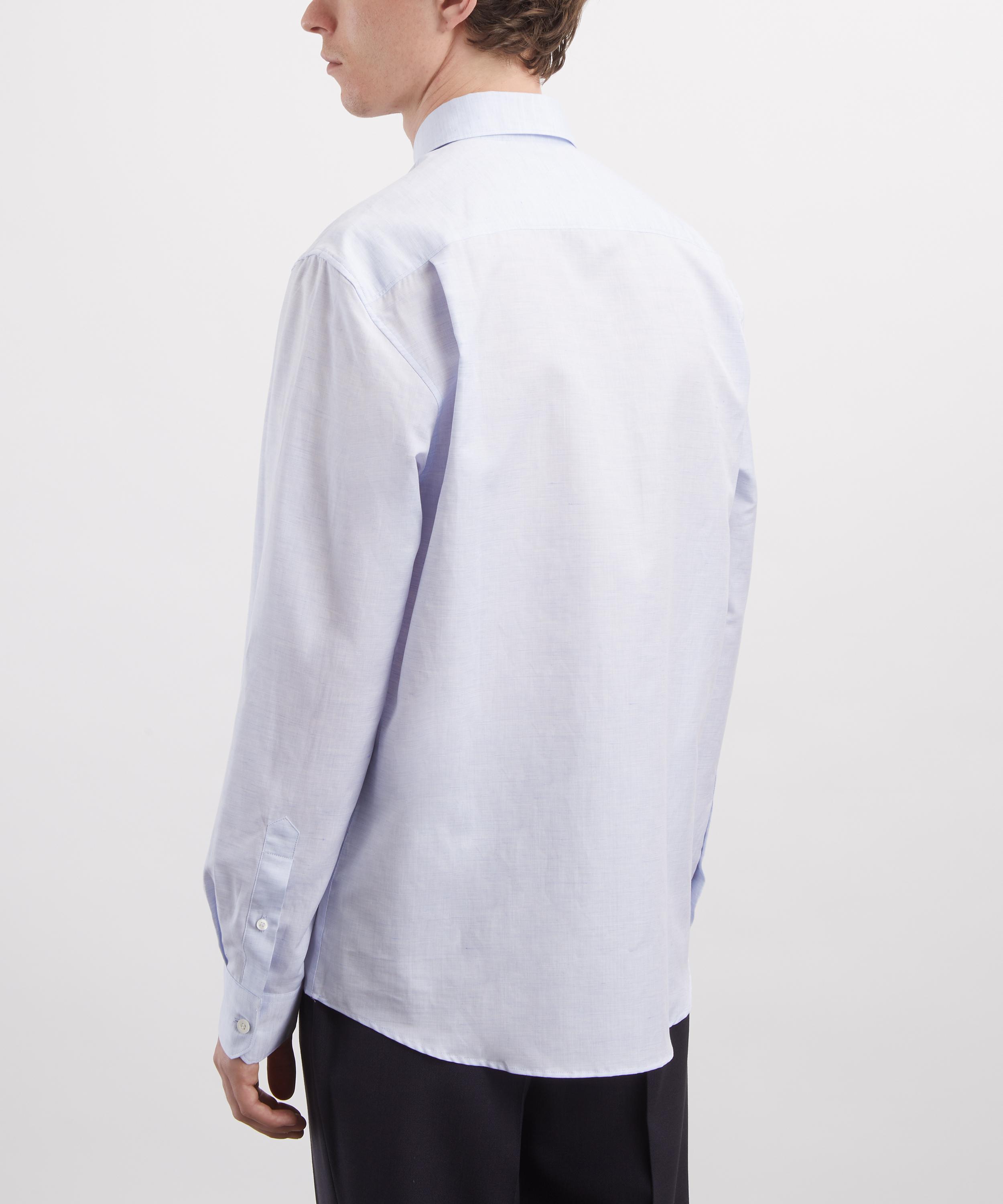 Sunspel - Sea Island Cotton-Linen Shirt image number 3