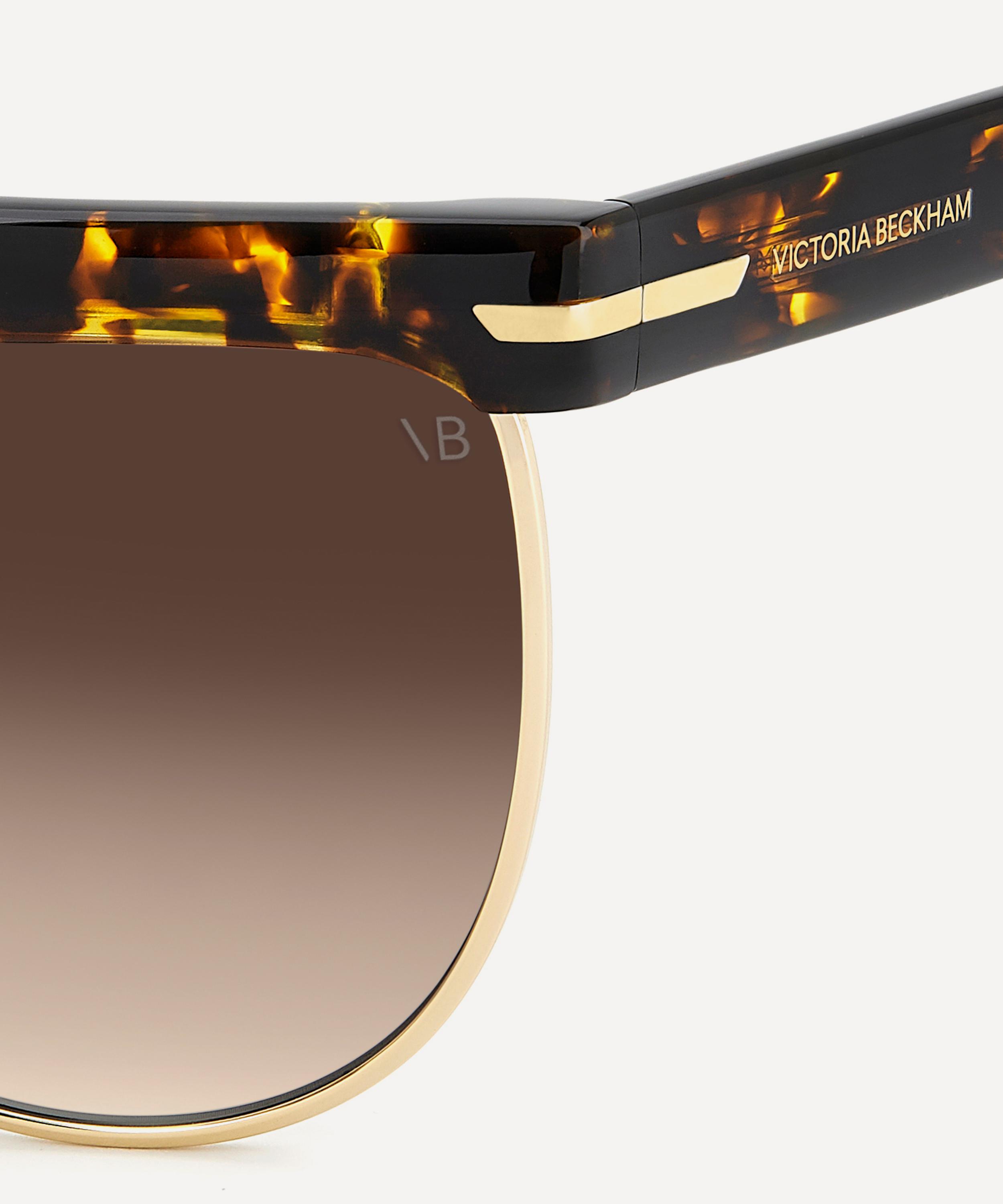 Victoria Beckham - Havana Acetate Sunglasses image number 2