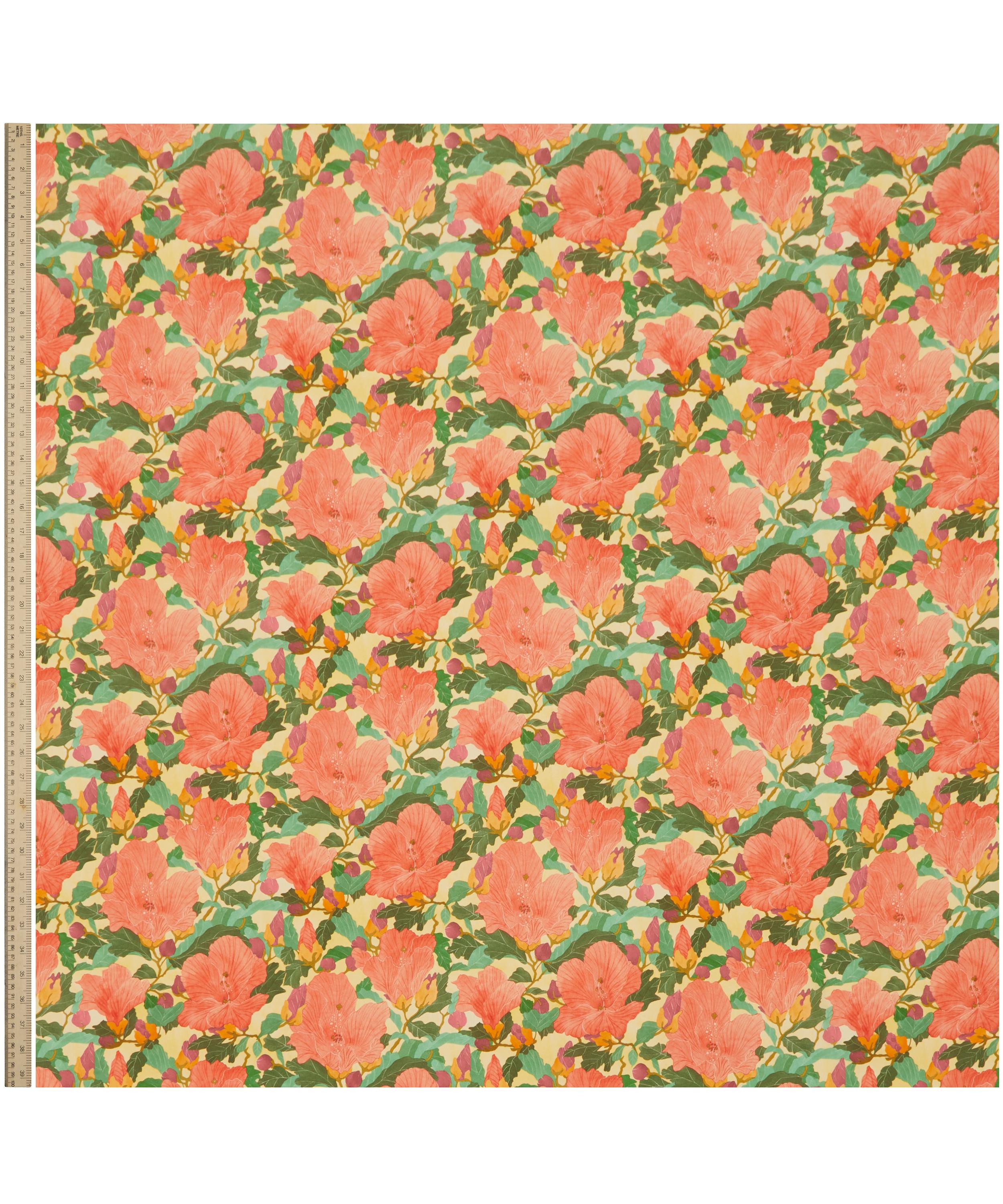 Liberty Fabrics - Anthea Hibiscus Crepe de Chine image number 1
