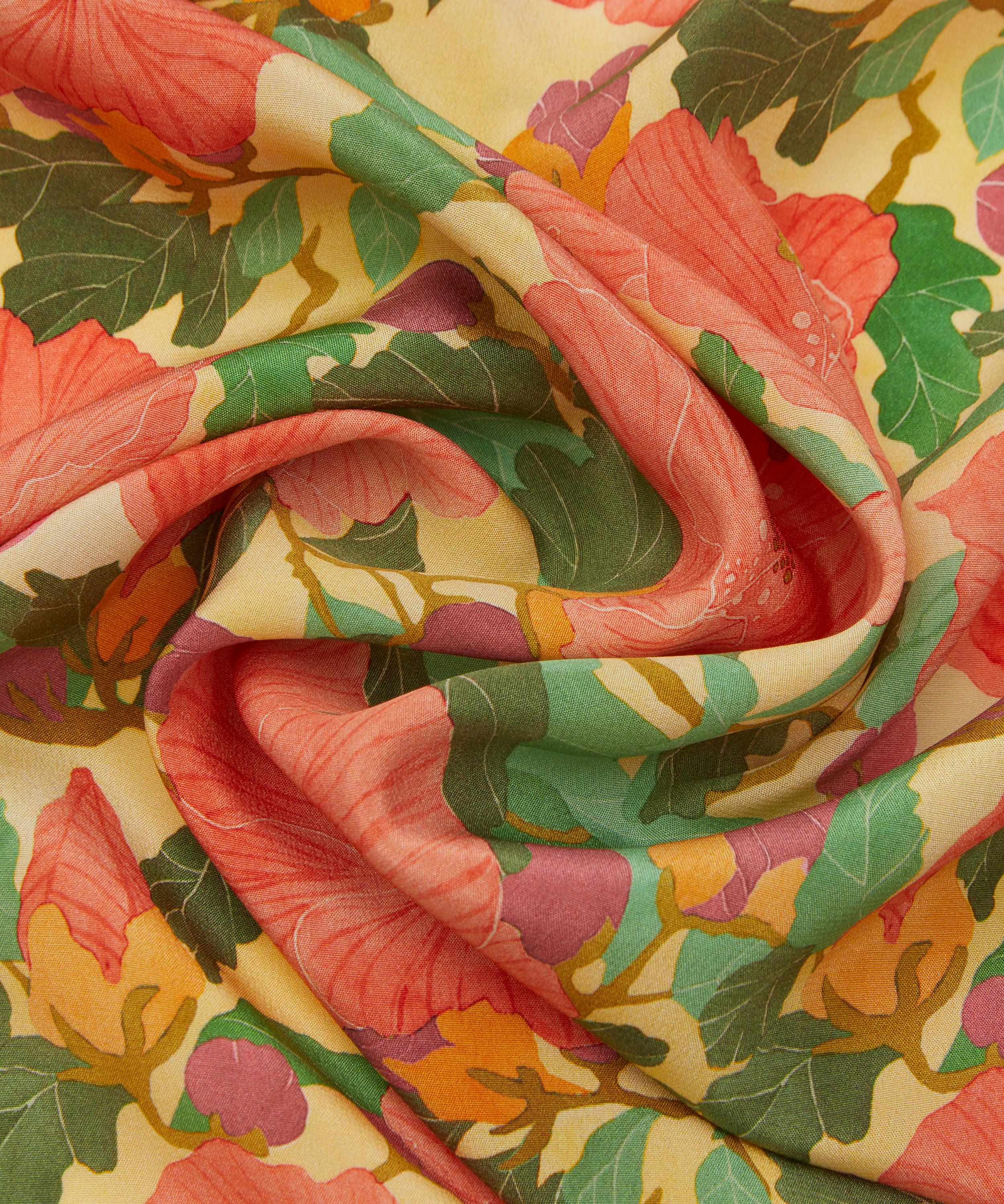 Liberty Fabrics - Anthea Hibiscus Crepe de Chine image number 3