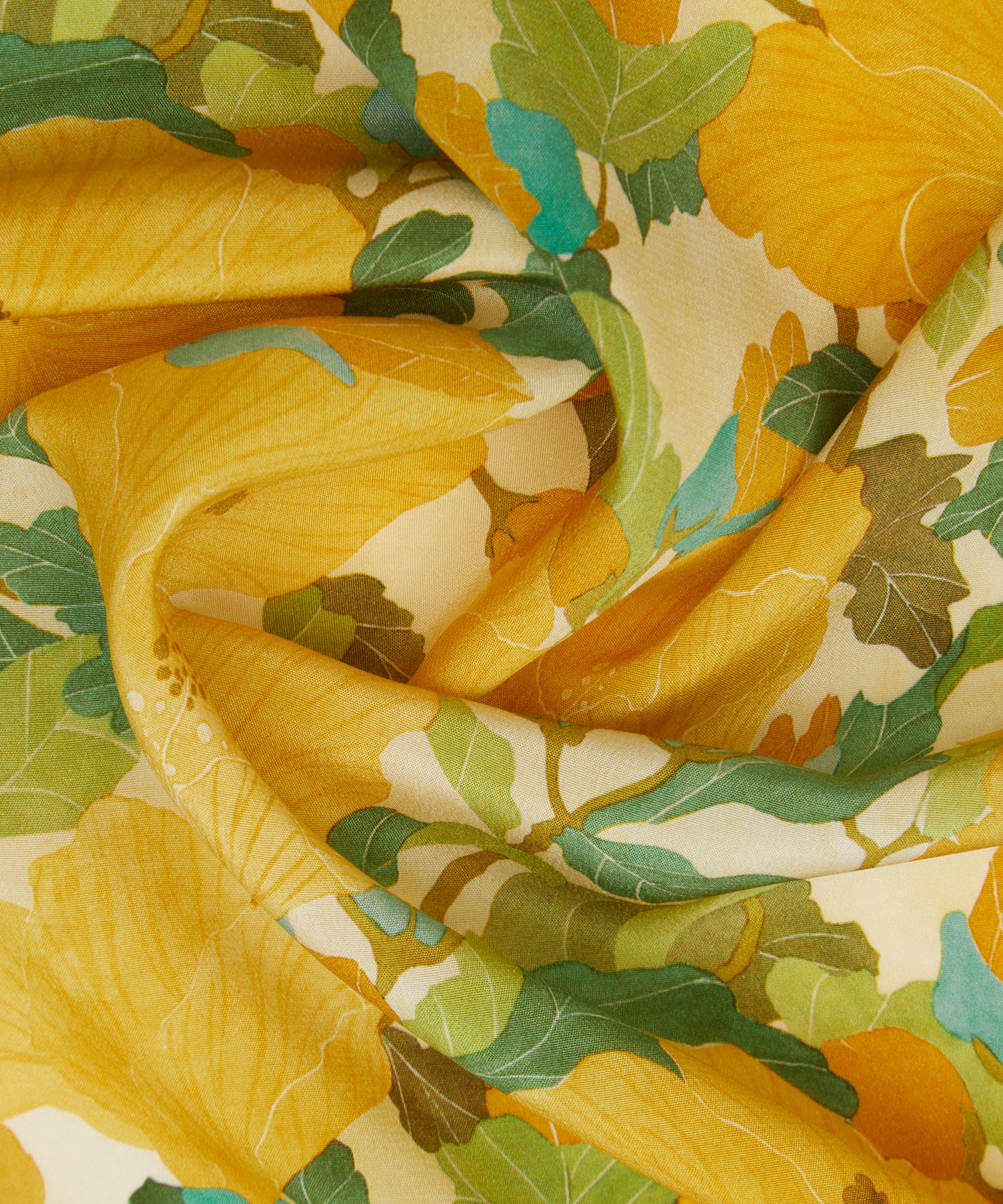 Liberty Fabrics - Anthea Hibiscus Crepe de Chine image number 3