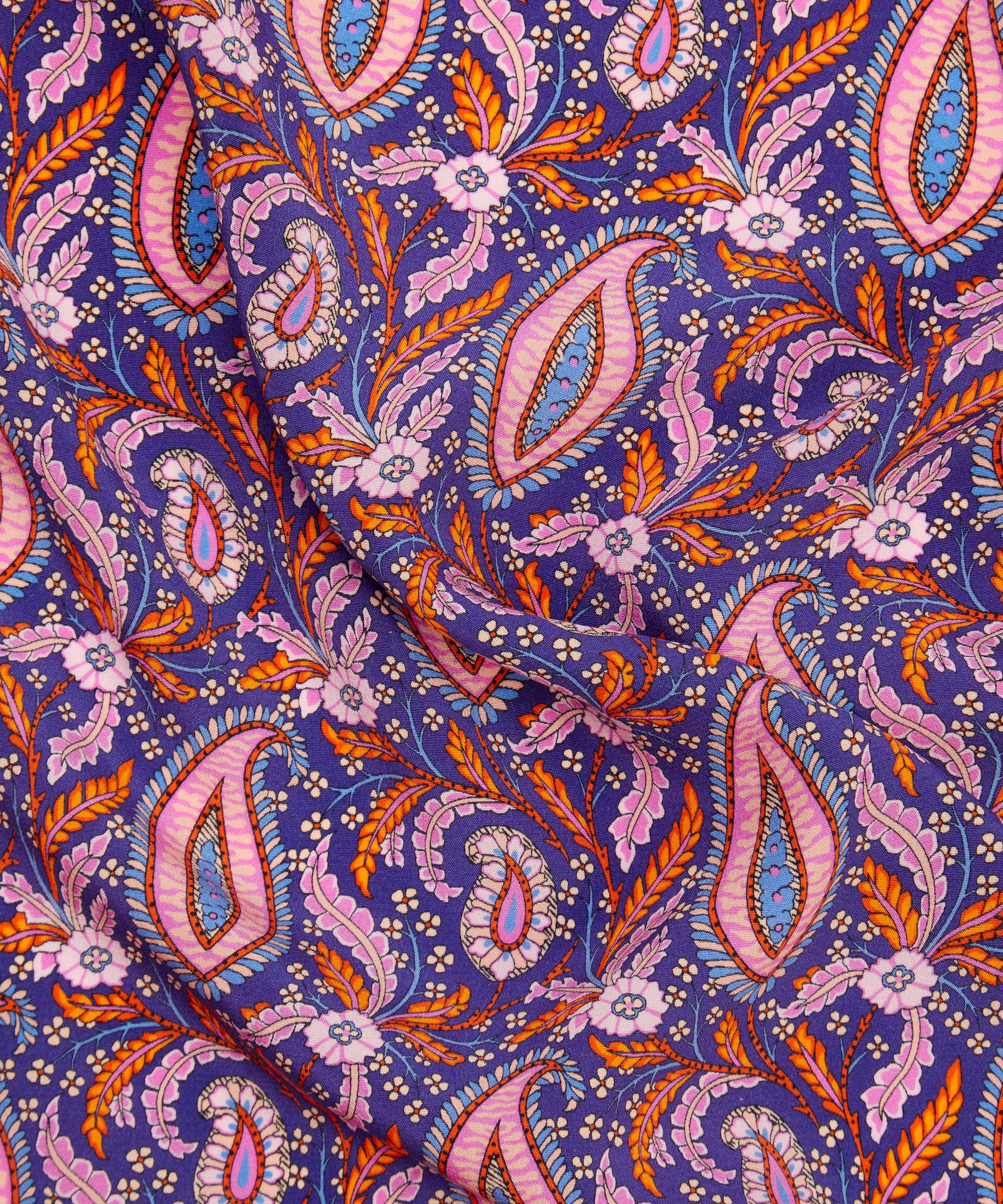 Liberty Fabrics - Grand Shabani Paisley Crepe de Chine image number 3