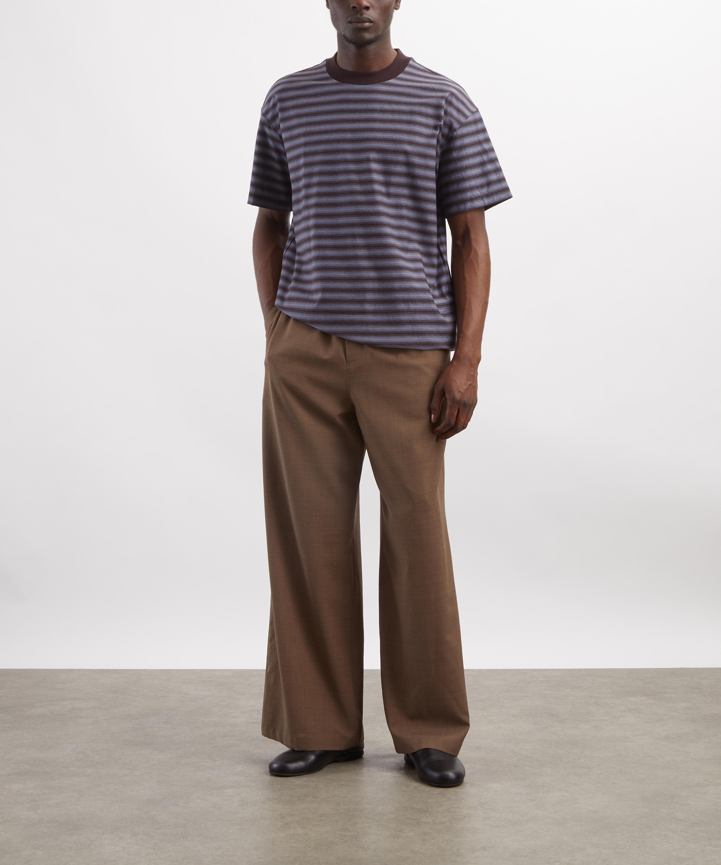 NN.07 - Lionel Striped Cotton T-Shirt image number 1