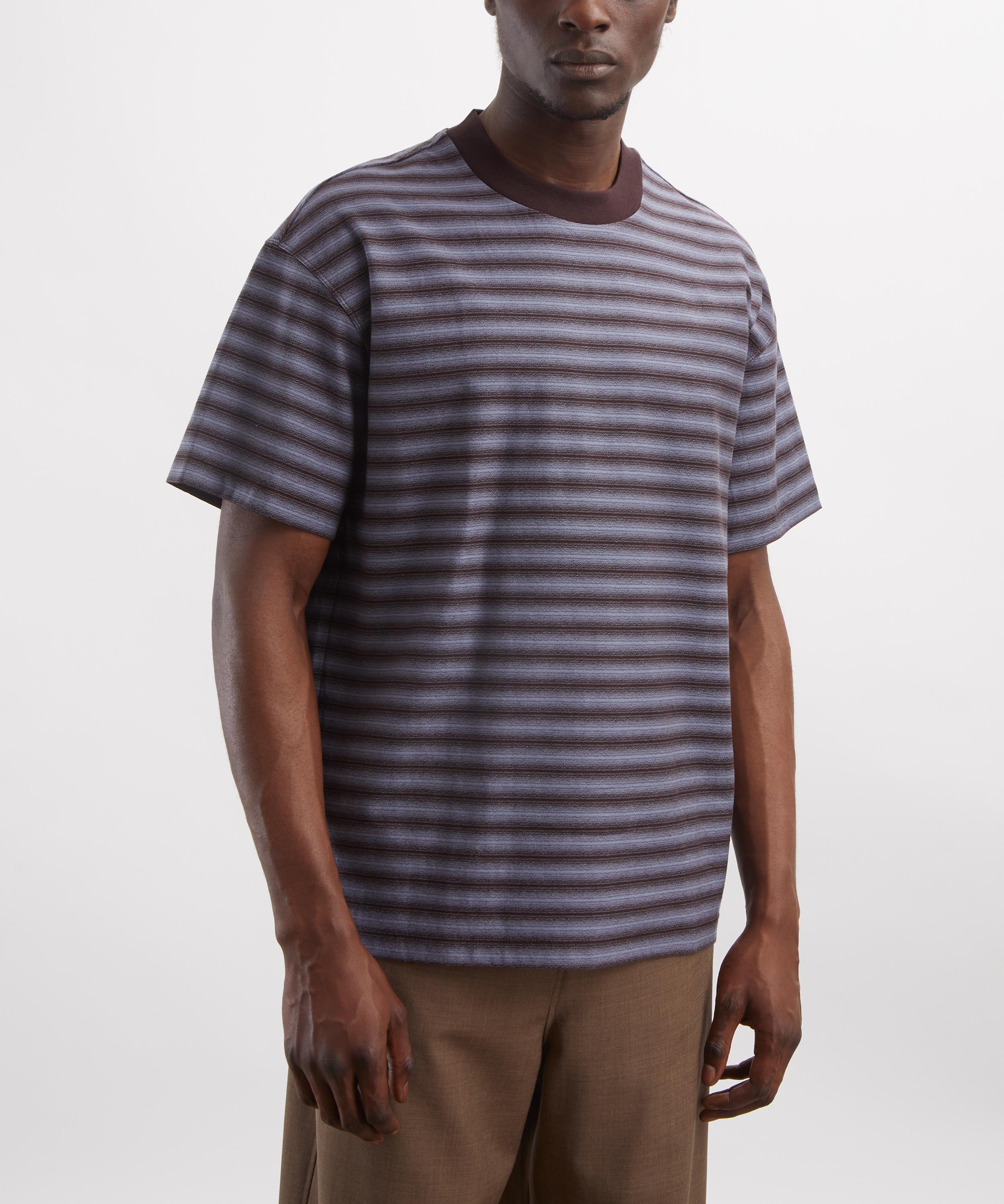 NN.07 - Lionel Striped Cotton T-Shirt image number 2