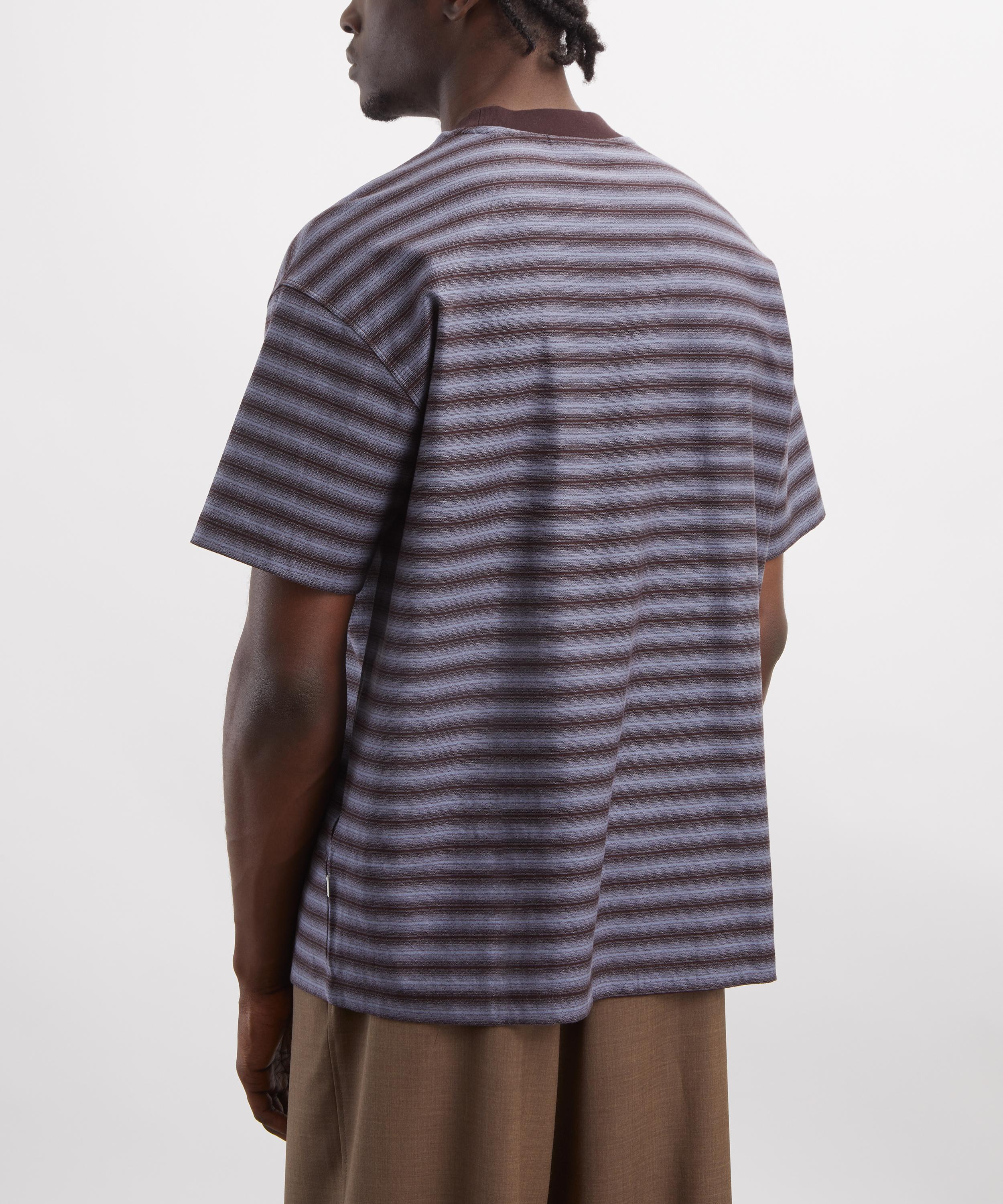 NN.07 - Lionel Striped Cotton T-Shirt image number 3