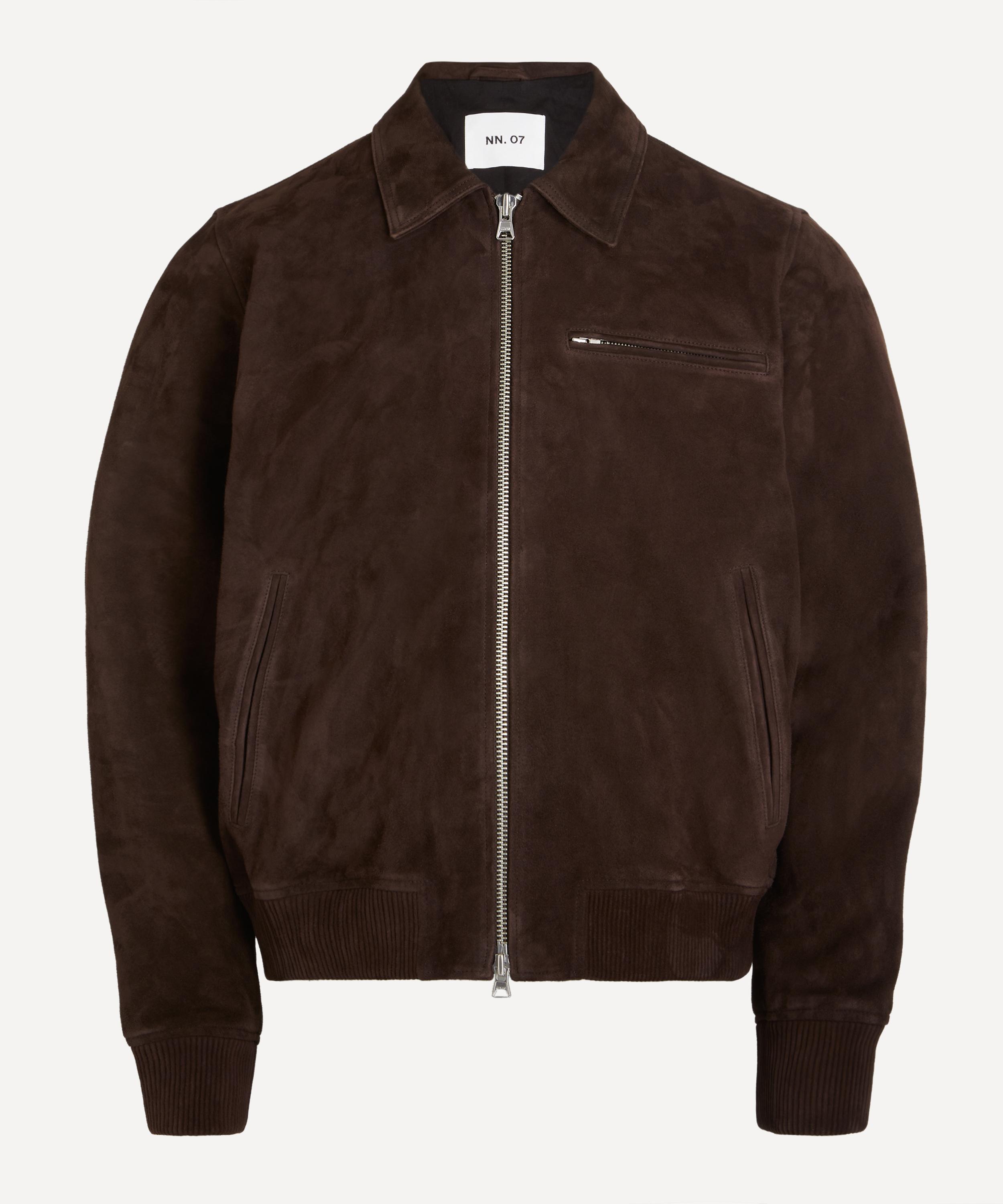 NN07 - Owen Zip Suede Jacket