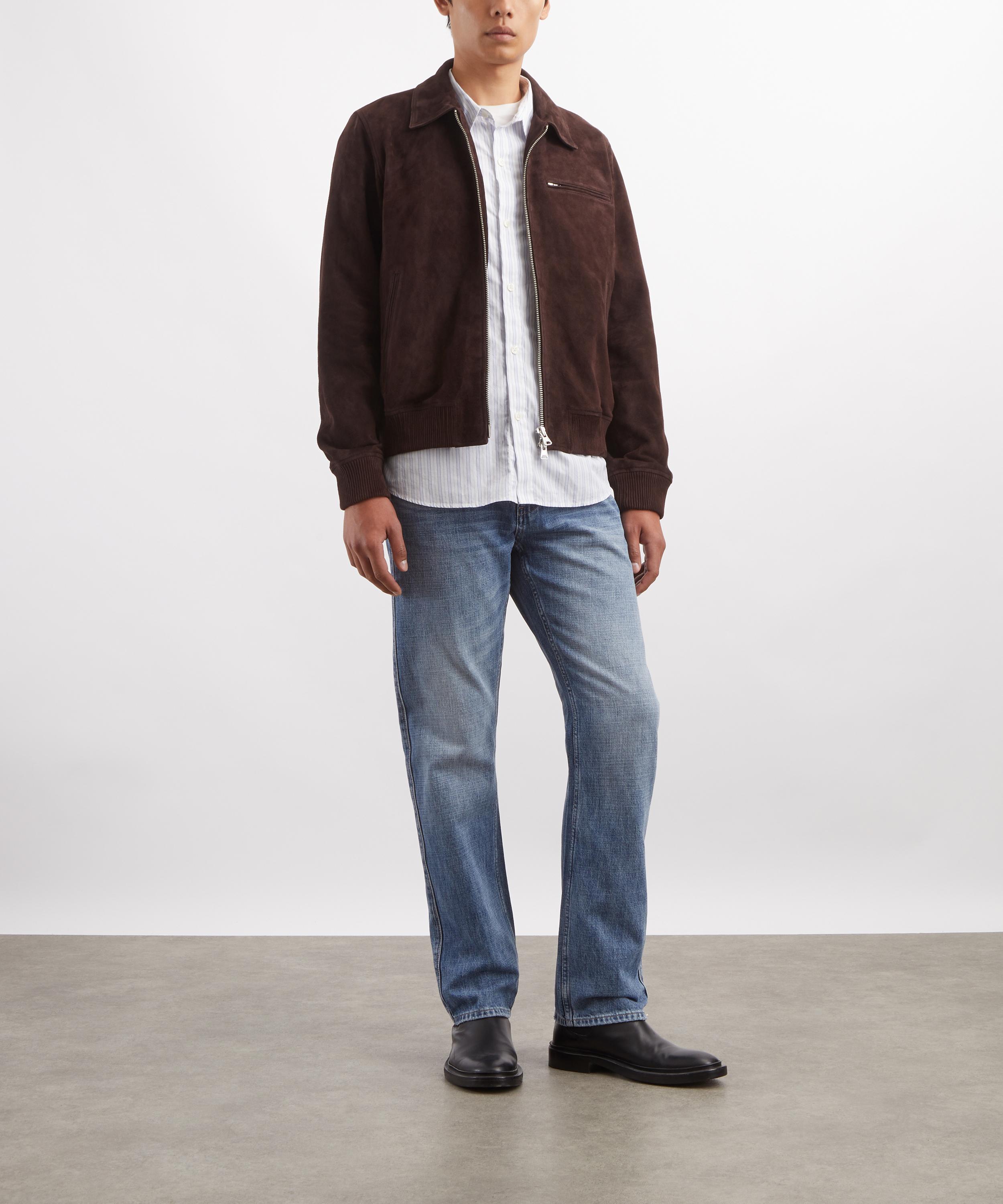 NN07 - Owen Zip Suede Jacket image number 1