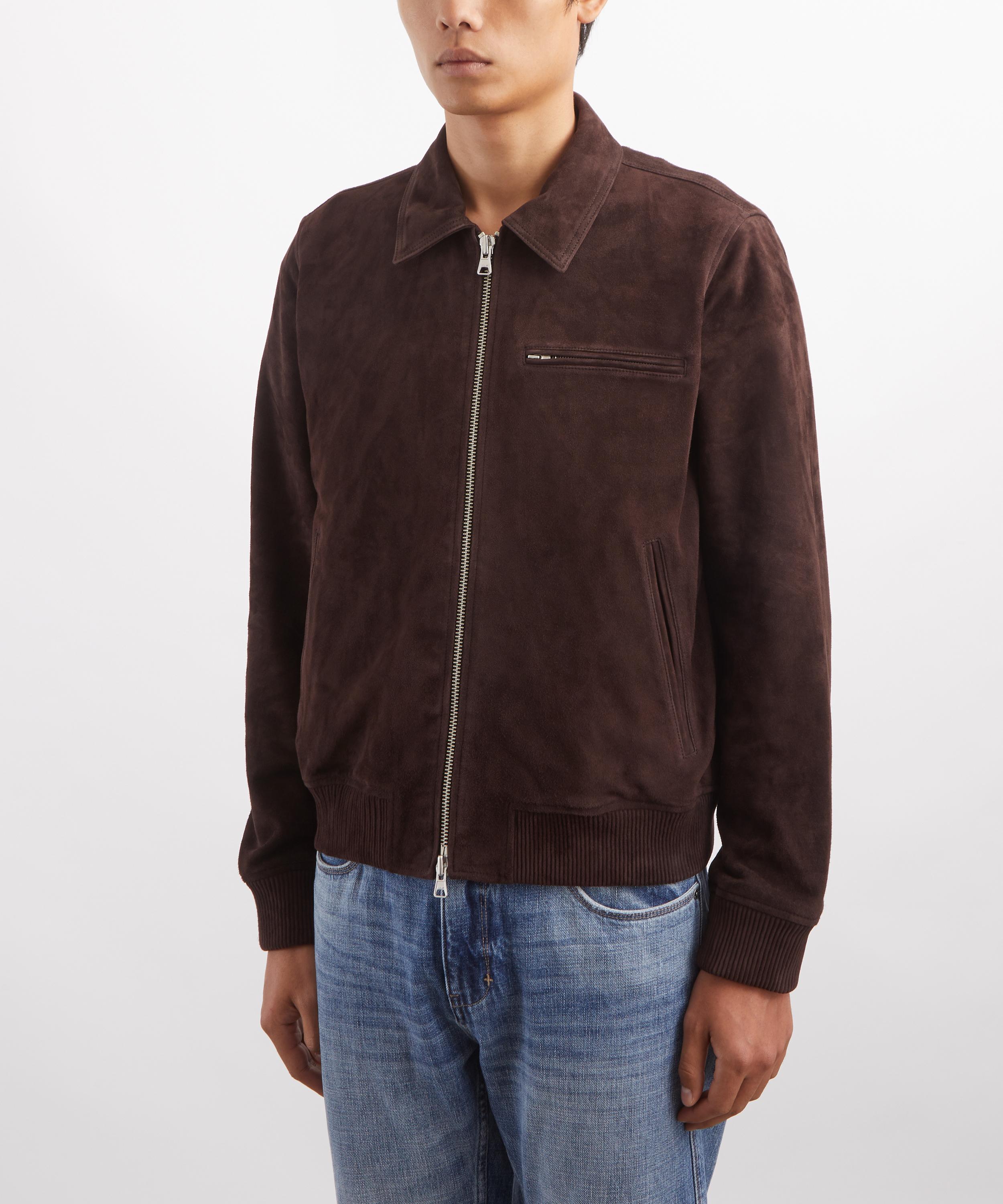 NN07 - Owen Zip Suede Jacket image number 2