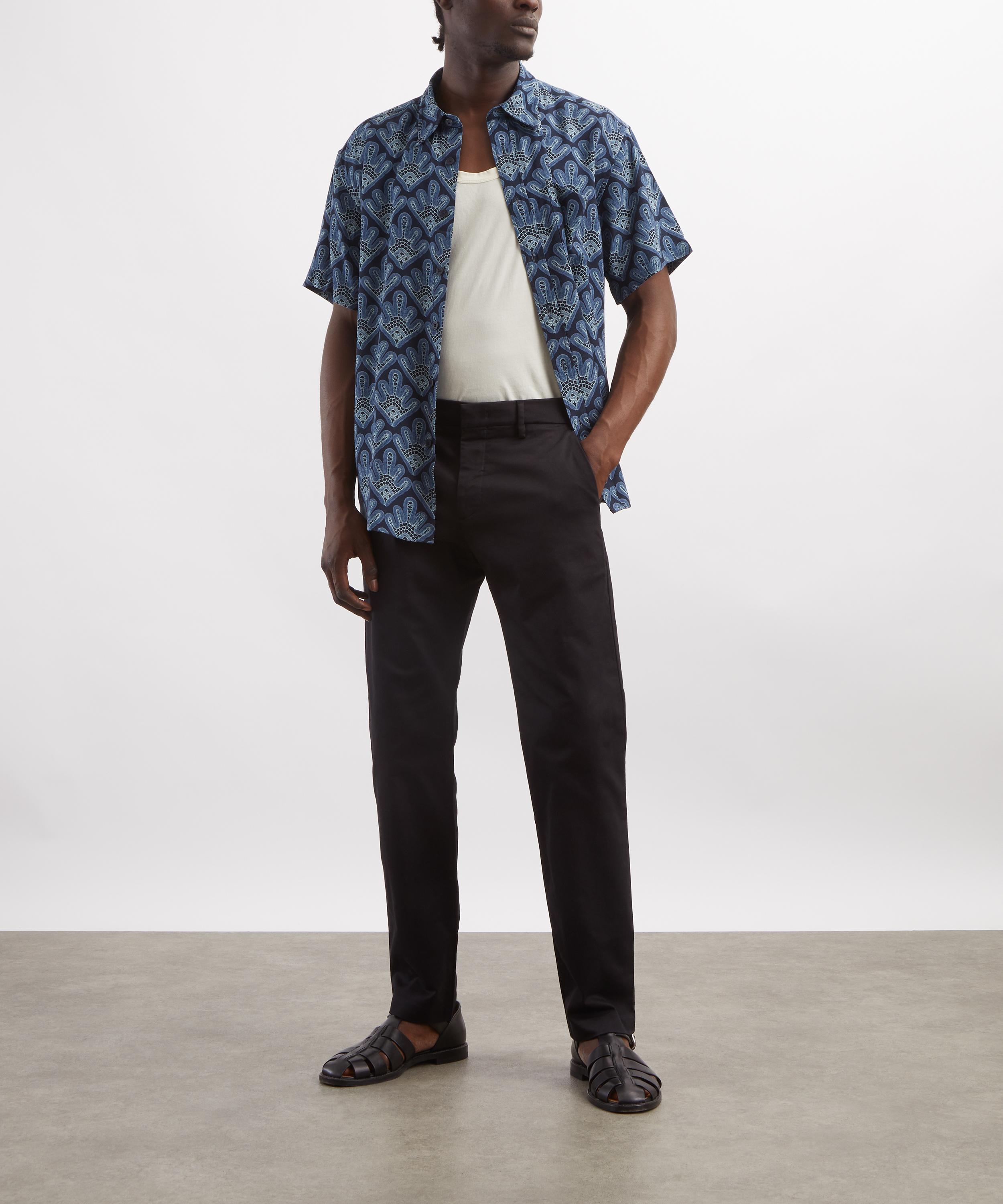 NN.07 - Deon Print Short Sleeve Shirt image number 1