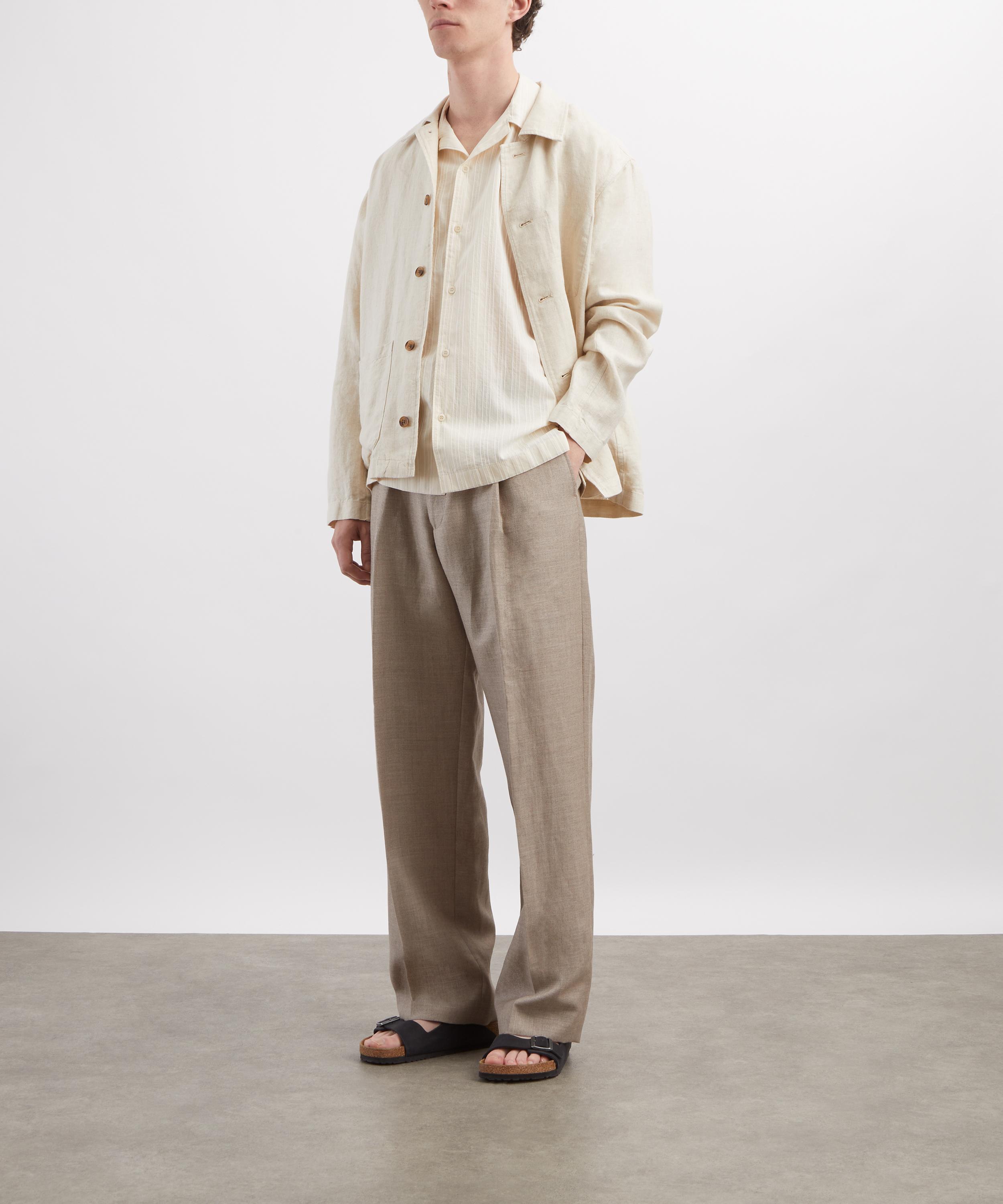 NN07 - Morgan Oat Linen Jacket image number 1