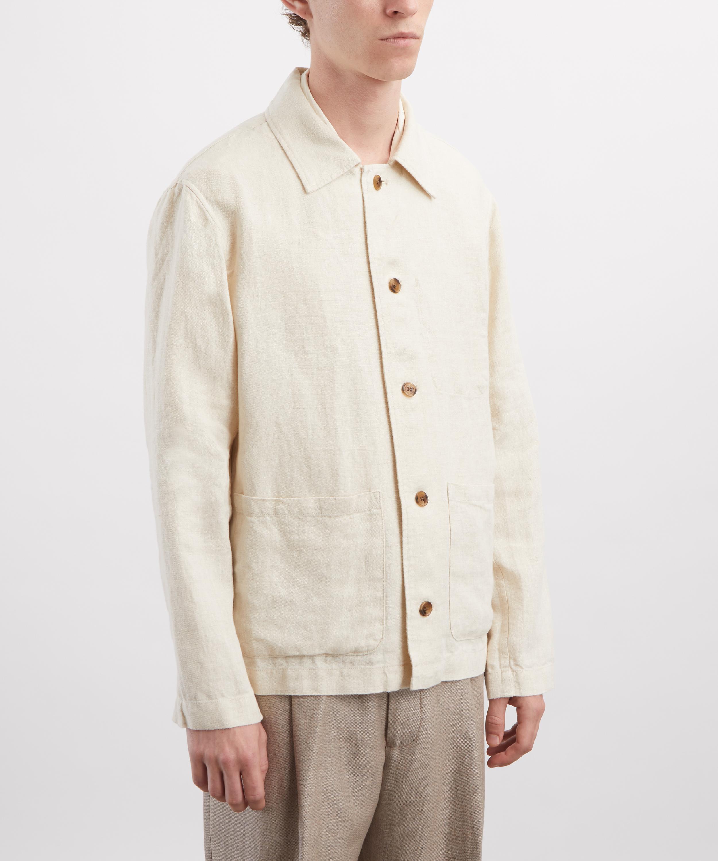 NN07 - Morgan Oat Linen Jacket image number 2