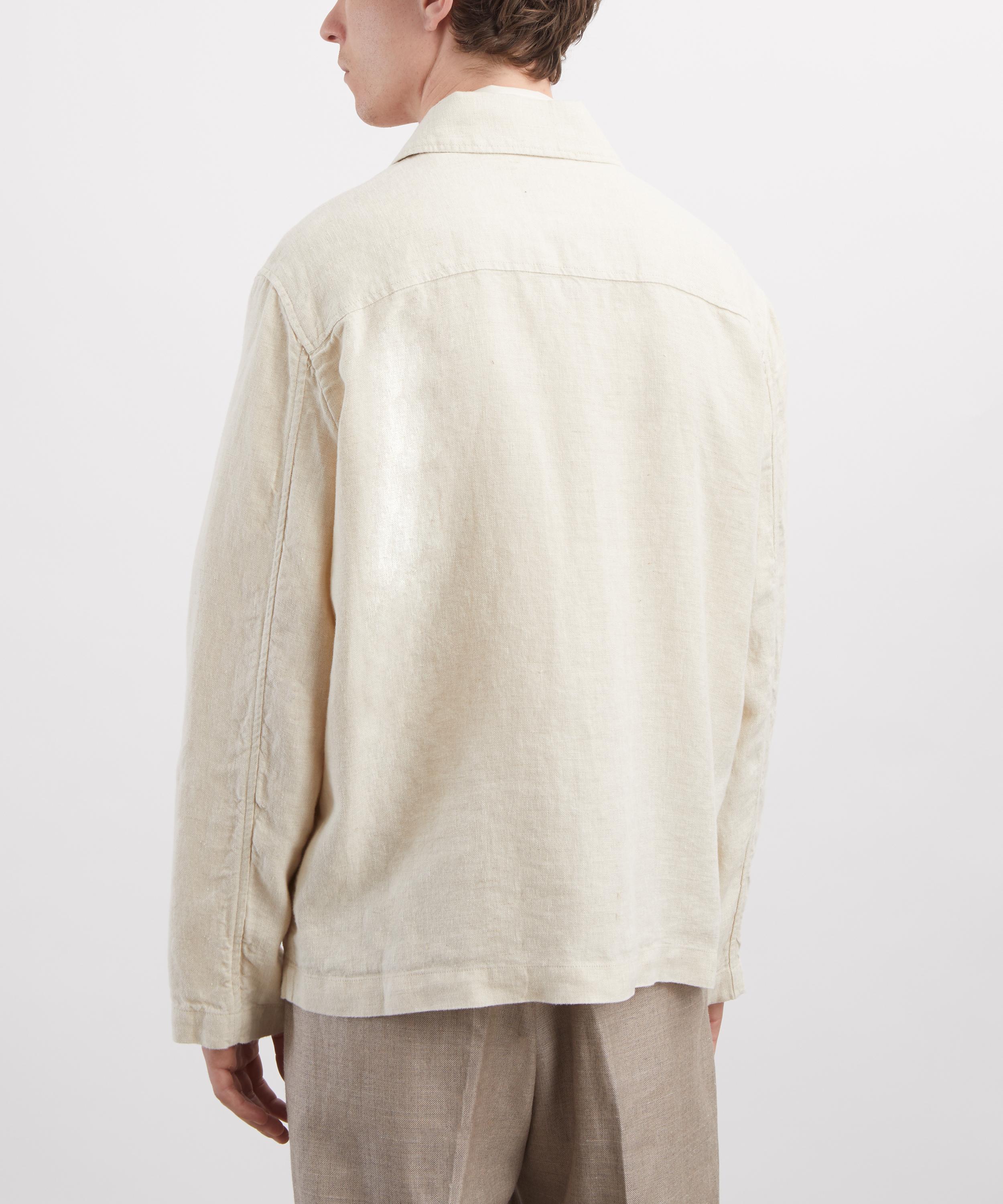 NN07 - Morgan Oat Linen Jacket image number 3